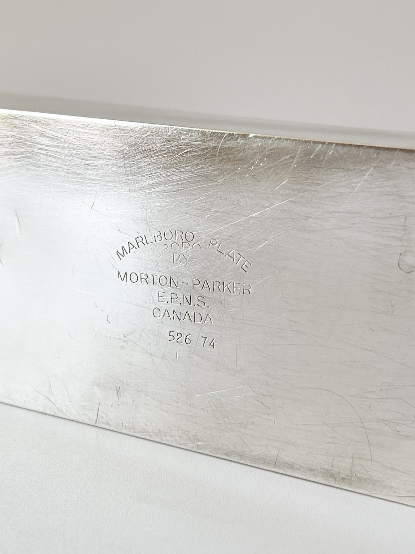 Vintage Hotelware Silver Plate Sugar Packet Holder