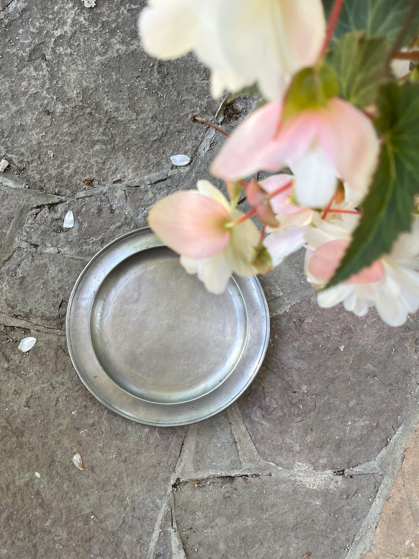 Antique 18th Century Pewter Charger
