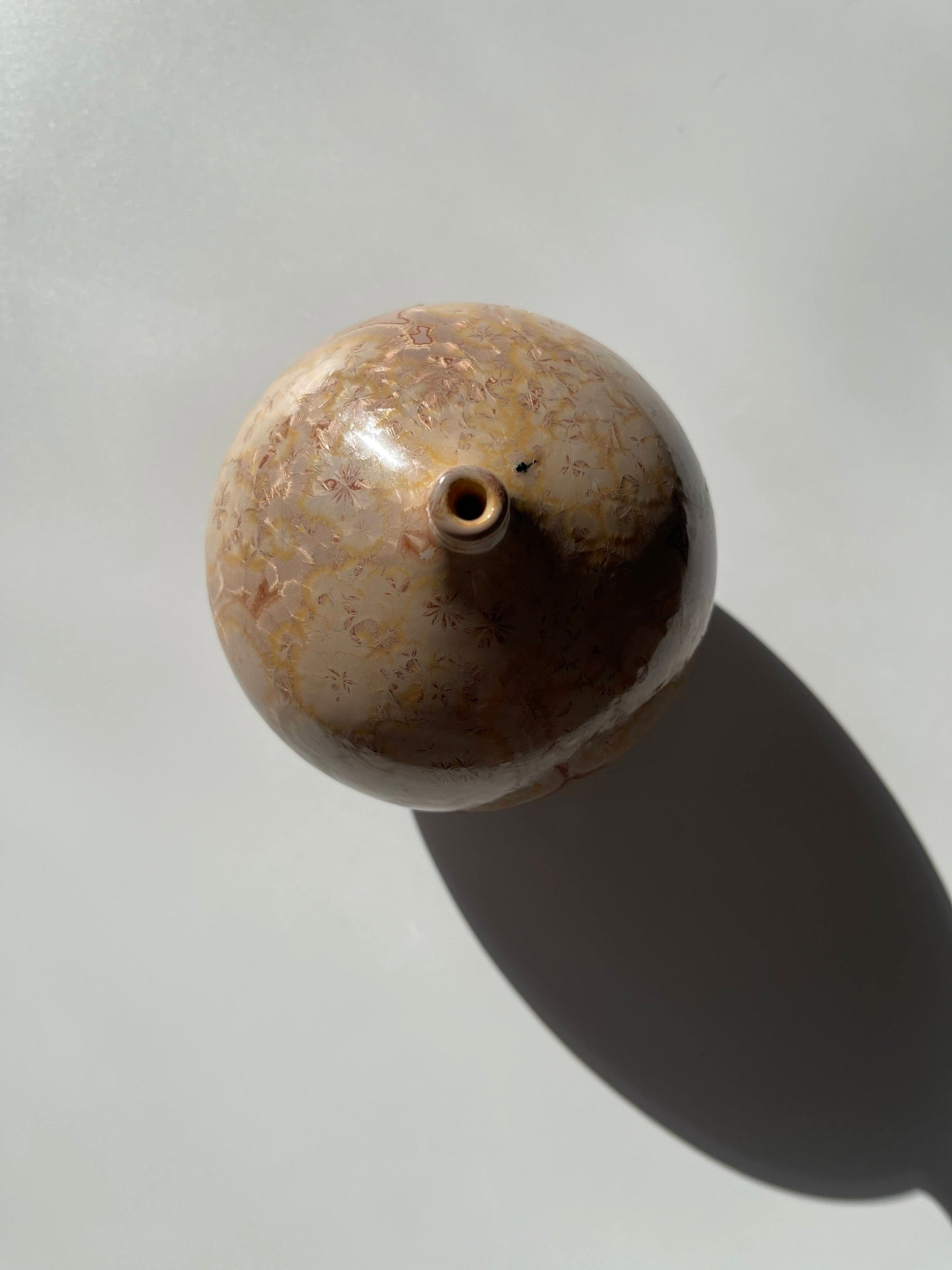 Rosslyn Reed Studio Pottery Crystalline Vase