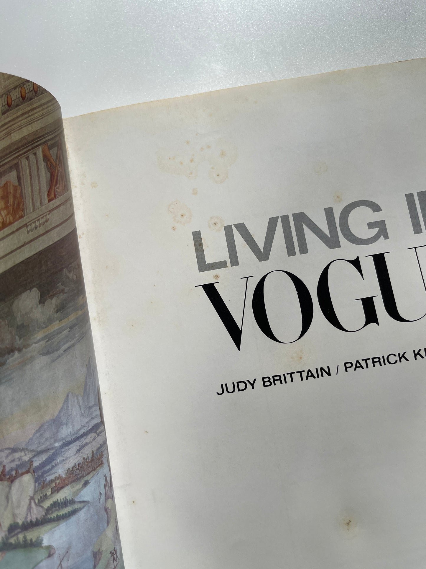 Living in Vogue (1984) by Judy Brittain & Patrick Kinmonth