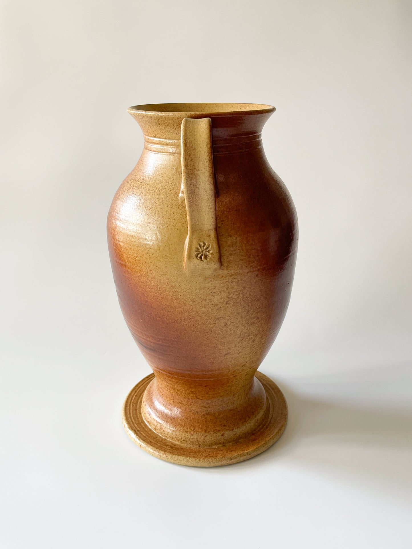 Vintage Large Studio Pottery Amphora Vase