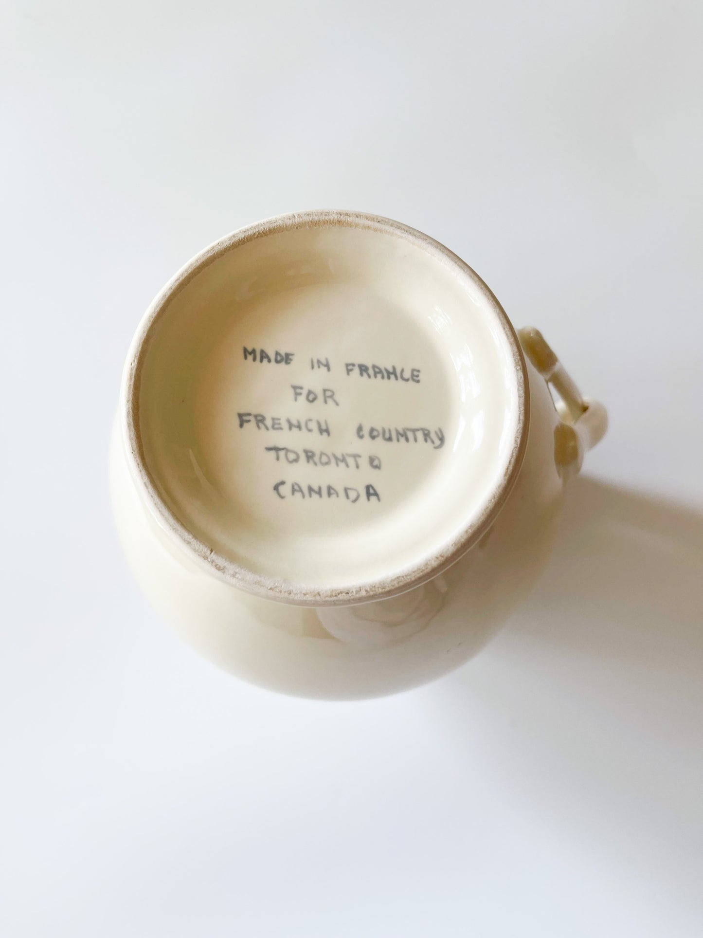 Vintage French Country Pitcher