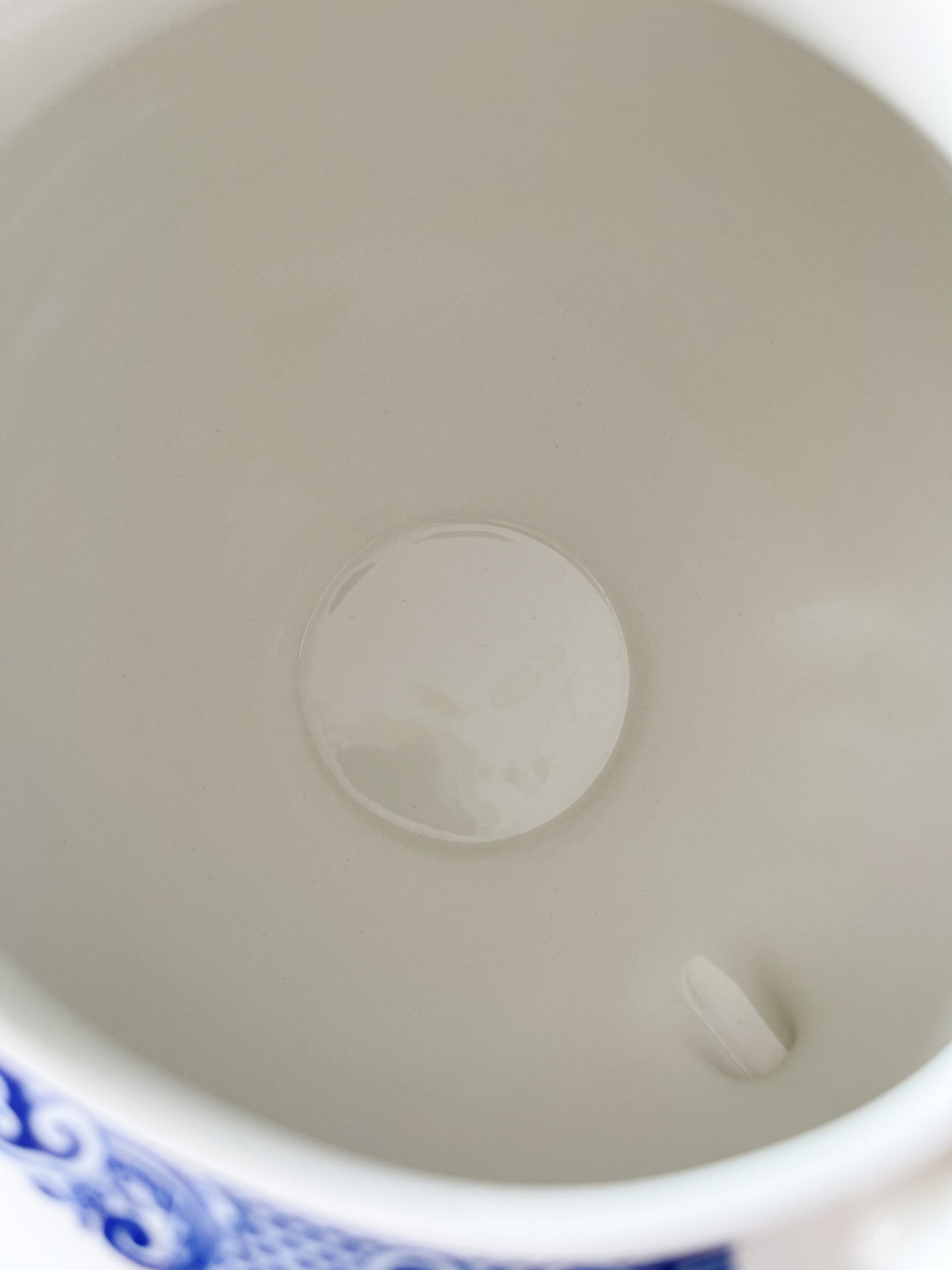 Vintage Johnson Brothers Blue Willow Pitcher