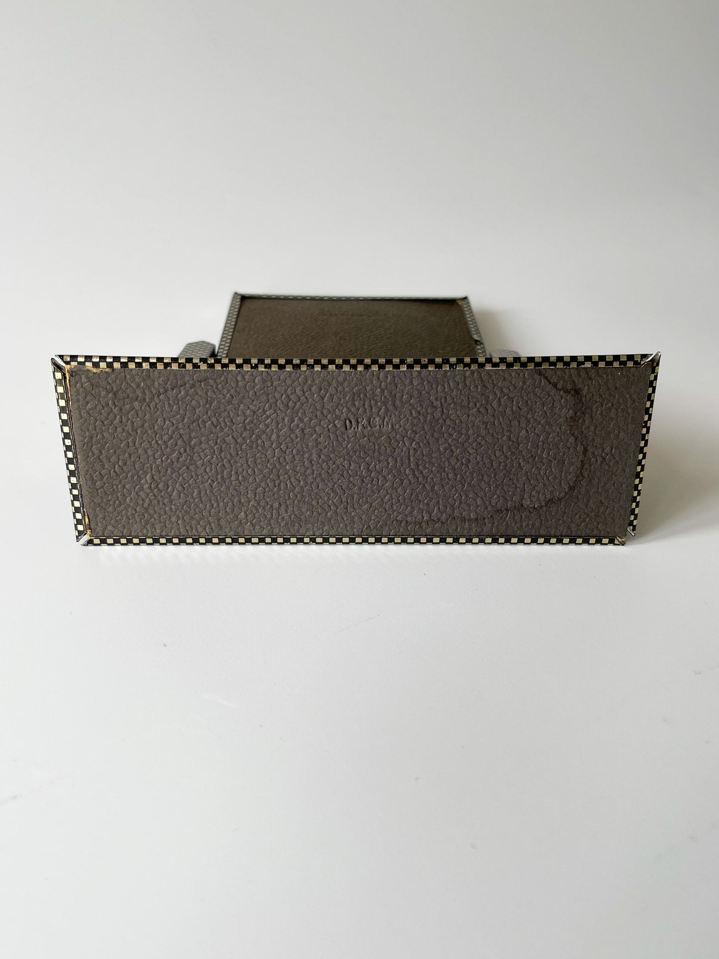 Art Deco Metal Checkerboard Swivel Picture Frame