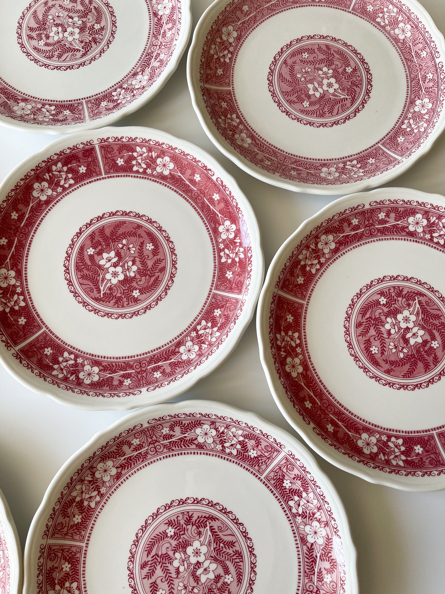 Vintage Syracuse China Strawberry Hill Restaurantware Dinner Plates