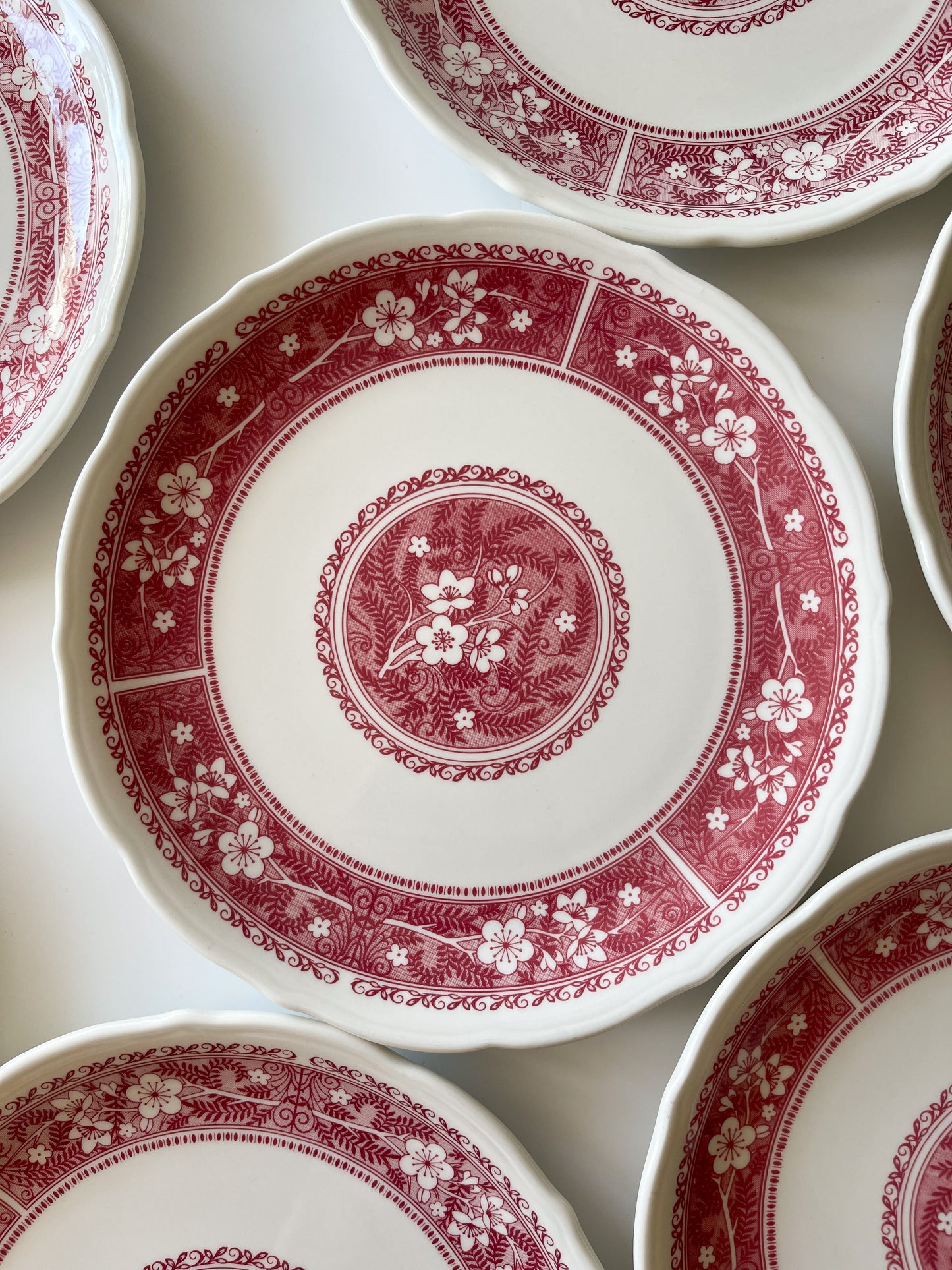 Vintage Syracuse China Strawberry Hill Restaurantware Dinner Plates