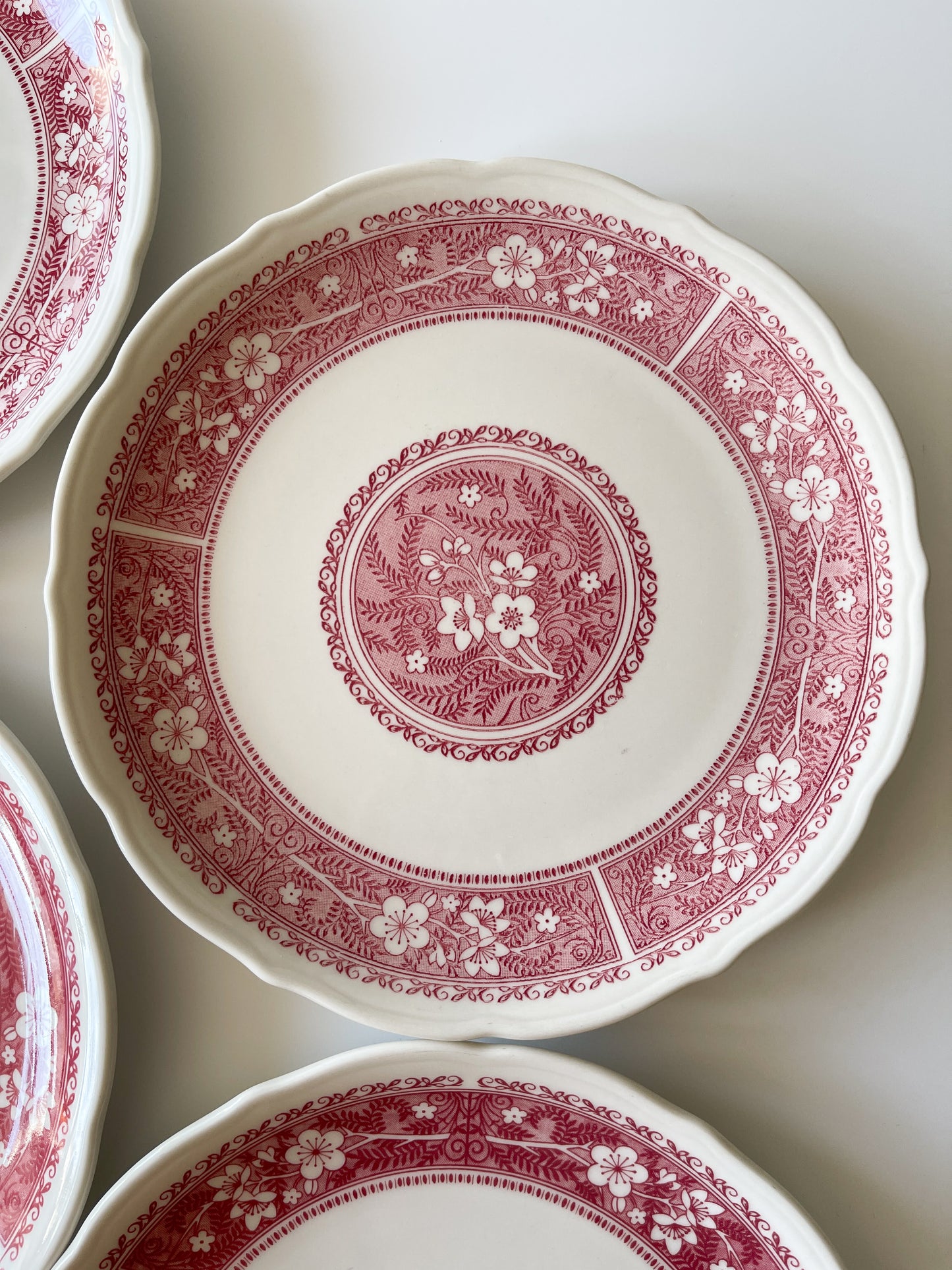 Vintage Syracuse China Strawberry Hill Restaurantware Dinner Plates