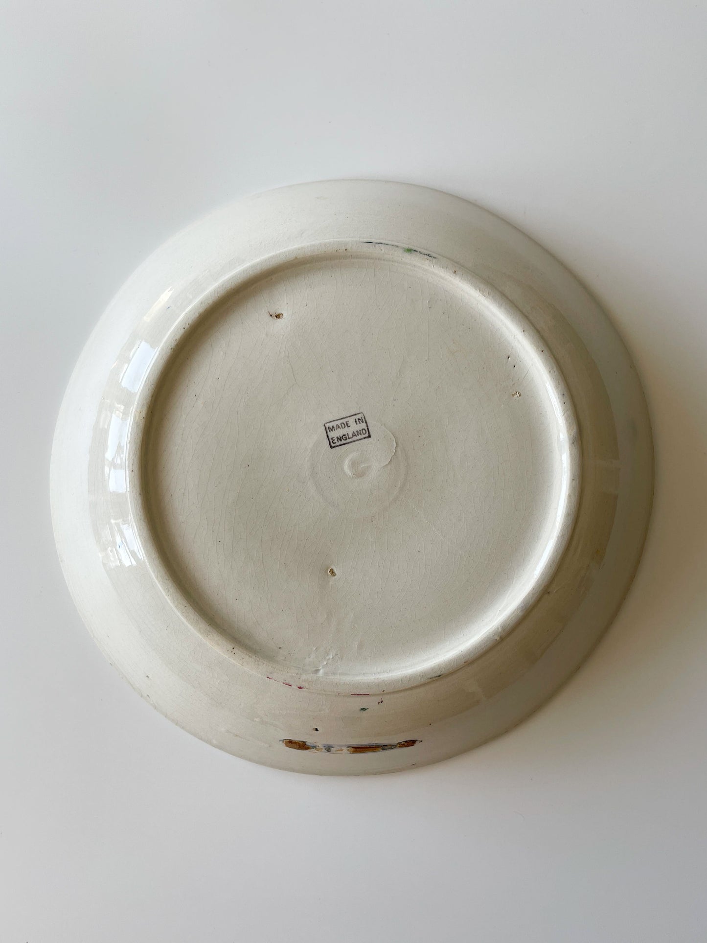 Antique English Spongeware Bowl