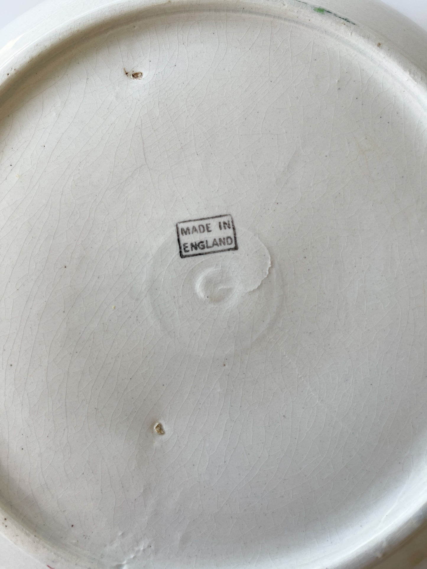 Antique English Spongeware Bowl