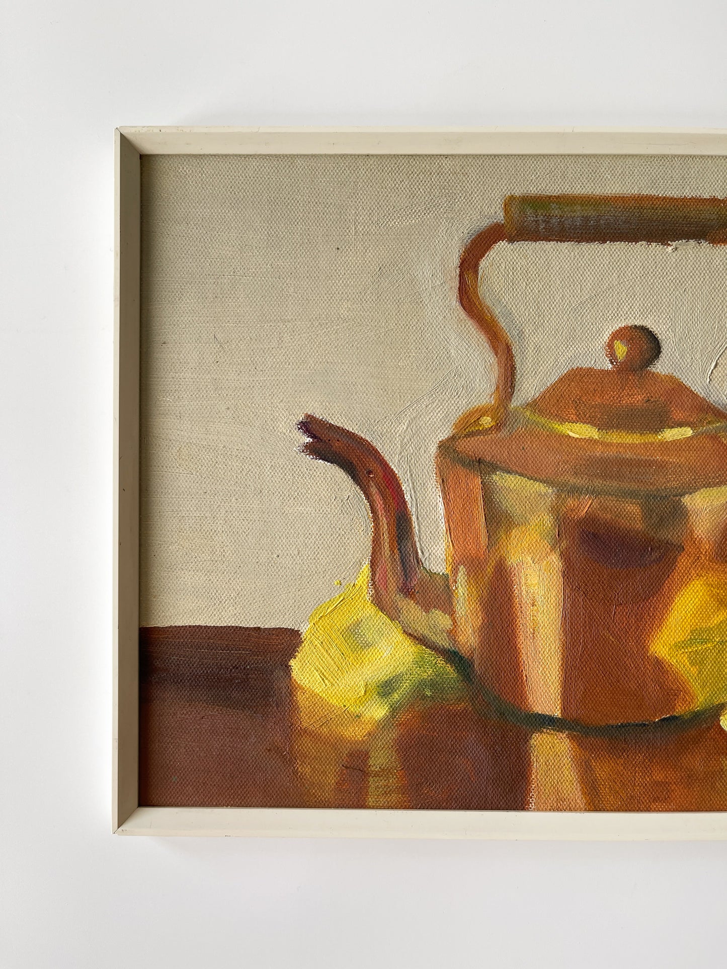 Vintage British Mid-Century Still Life Oil Painting