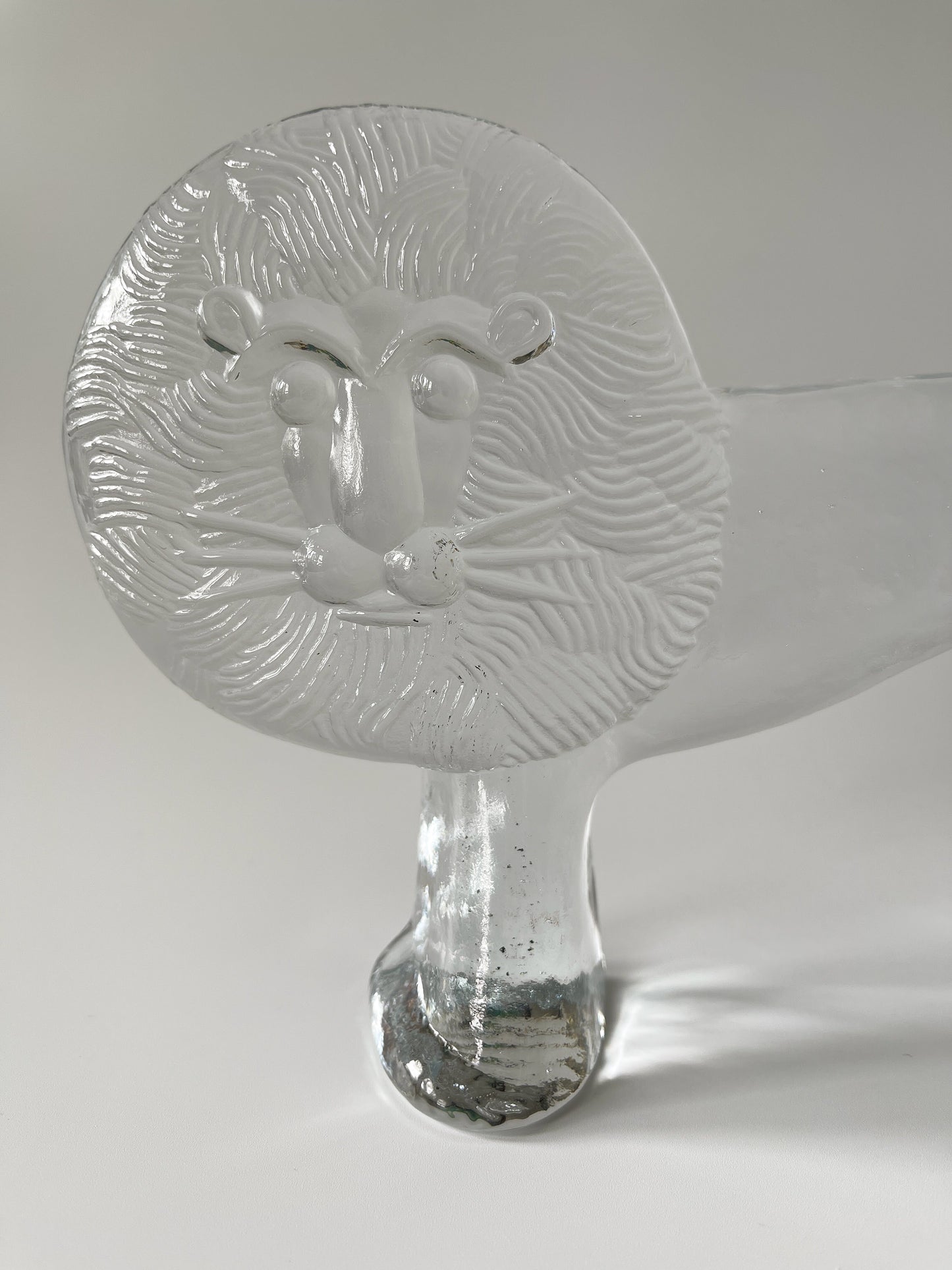 Vintage Kosta Boda Zoo Series Large Lion