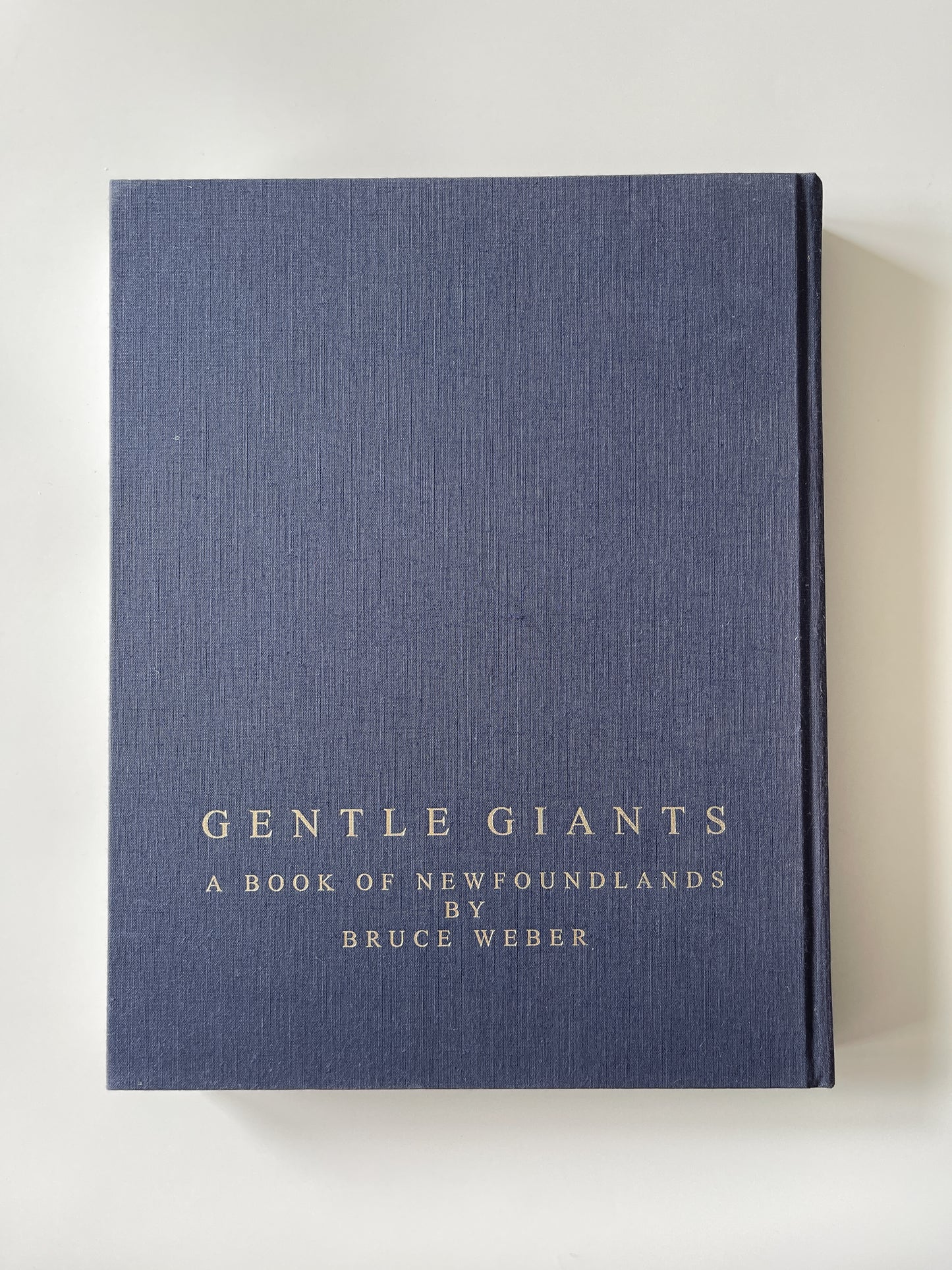 Gentle Giants: A Book of Newfoundlands by Bruce Weber