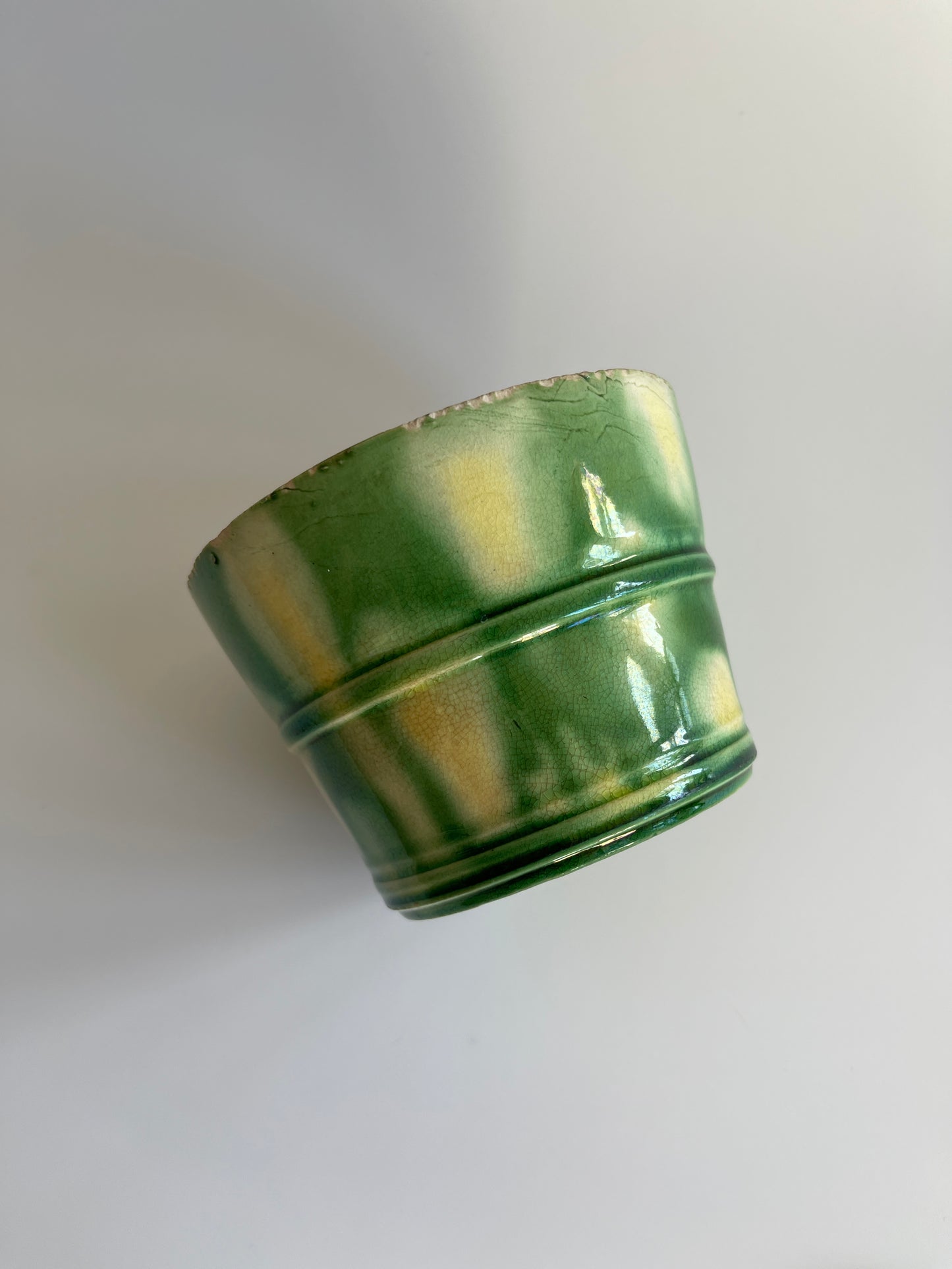 Antique Awaji Pottery Nesting Jars
