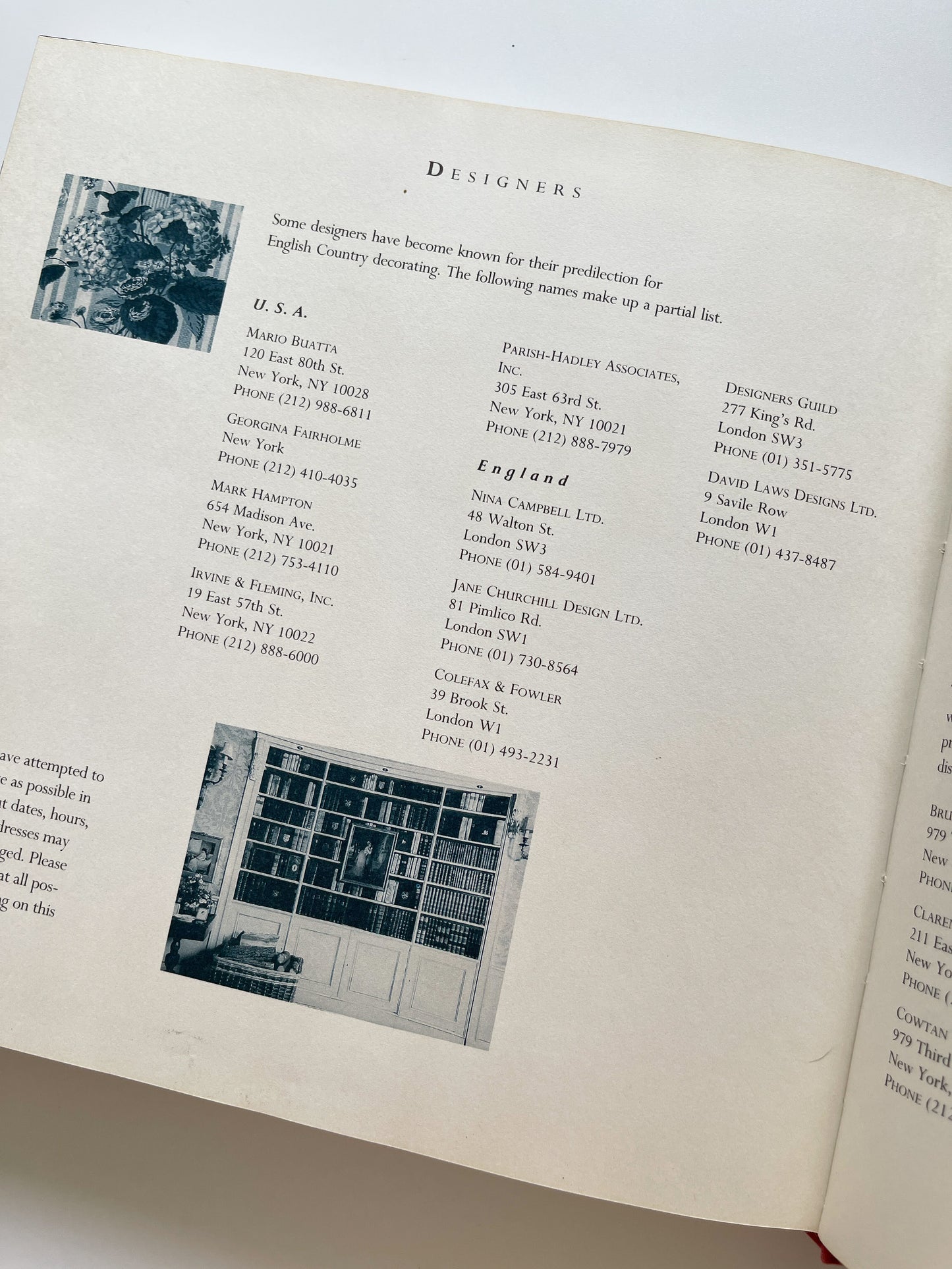 English Country by Caroline Seebohm & Christopher Simon Sykes