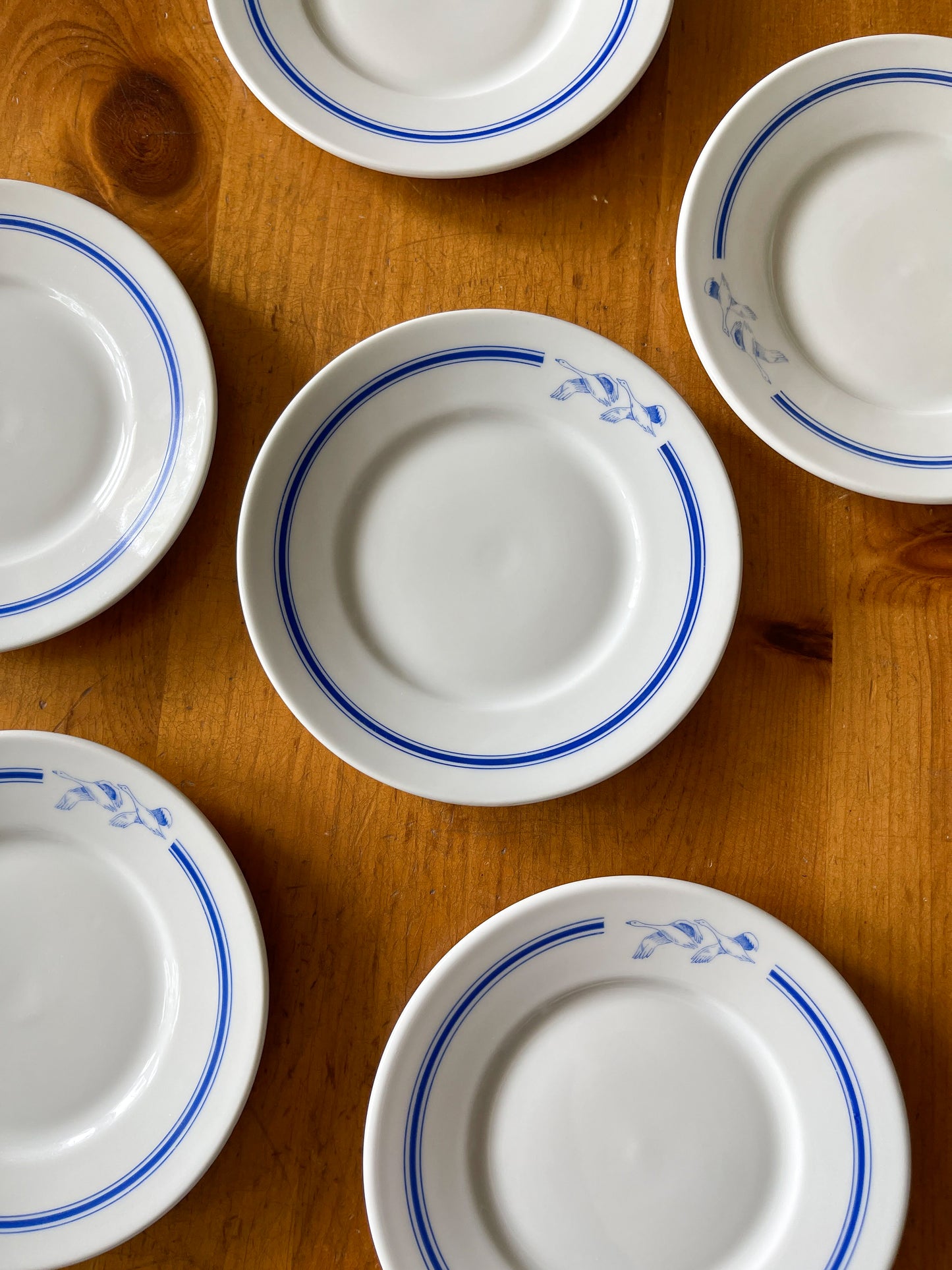Vintage Small Porcelain Hotelware Plates from the Hotel Britannia, Muskoka, ON.