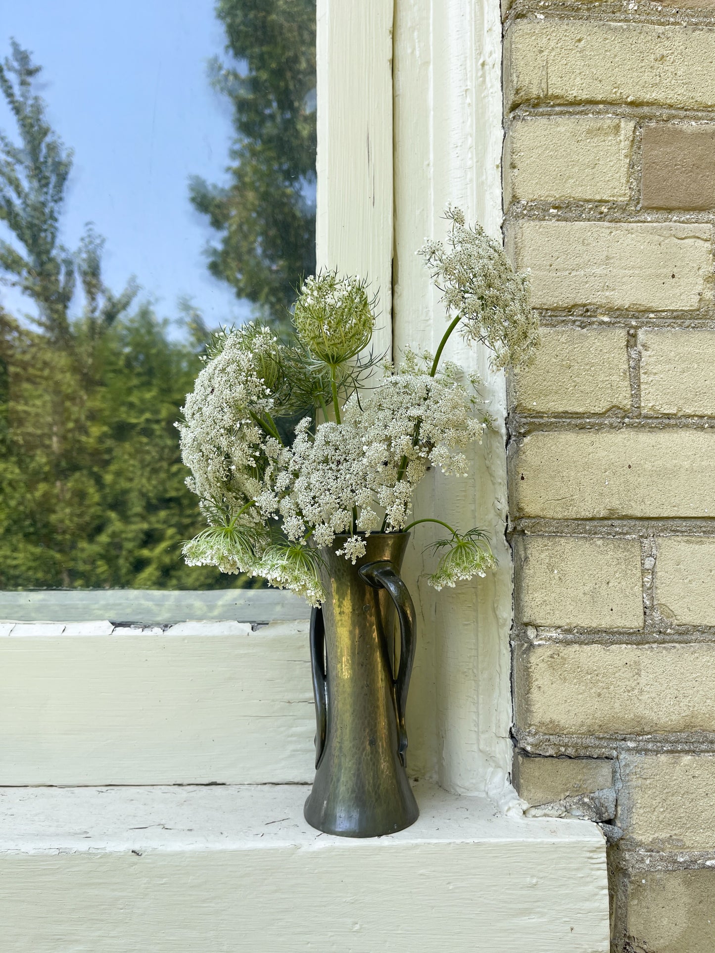 Antique Tudric Pewter Twin-Handled Vase by Oliver Baker for Liberty & Co.