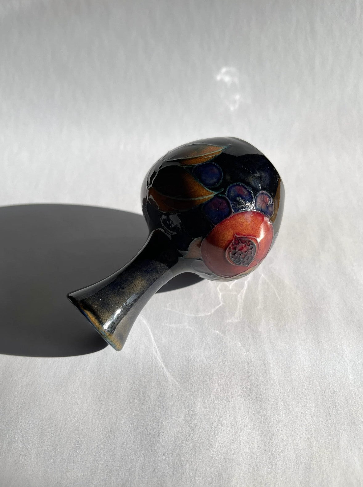 Antique Moorcroft Pomegranate 3.5" Vase