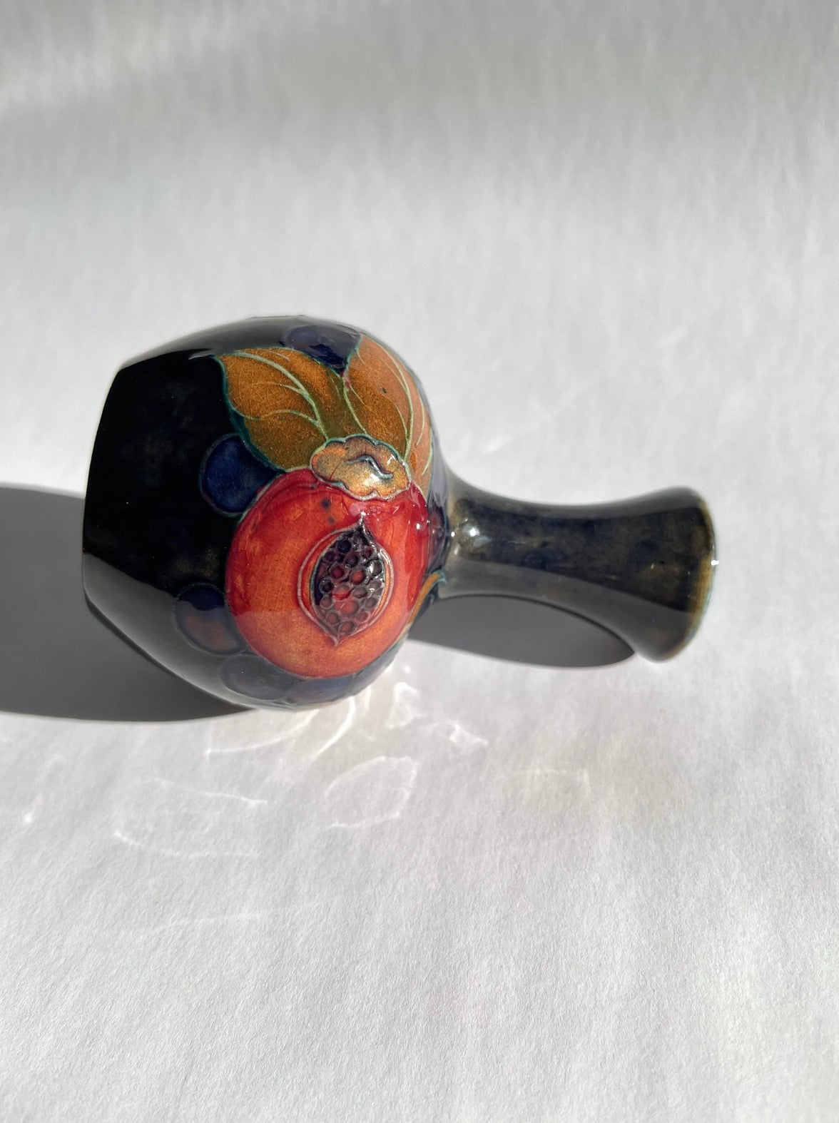 Antique Moorcroft Pomegranate 3.5" Vase