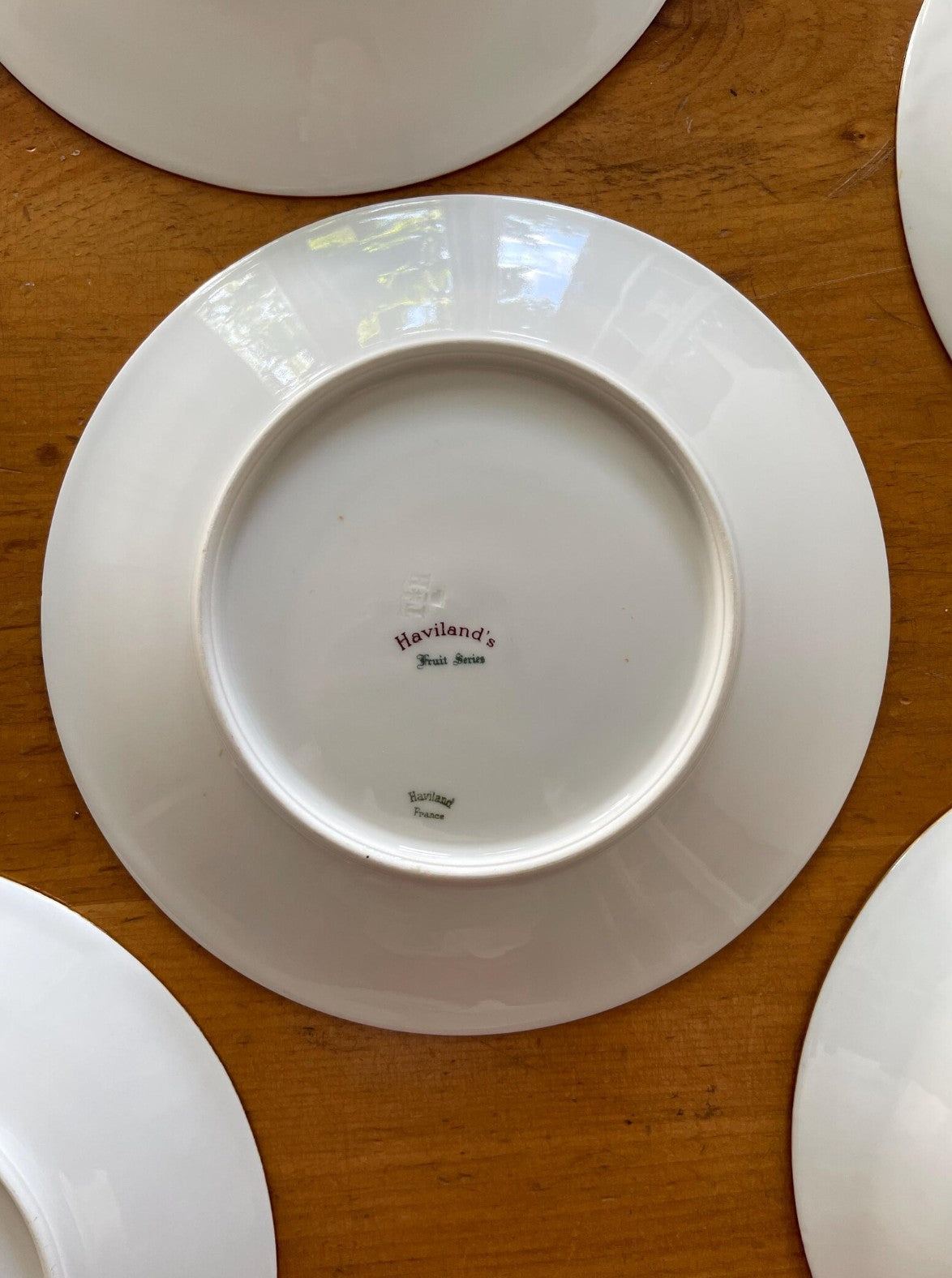 Haviland France Botanical Dessert Plates