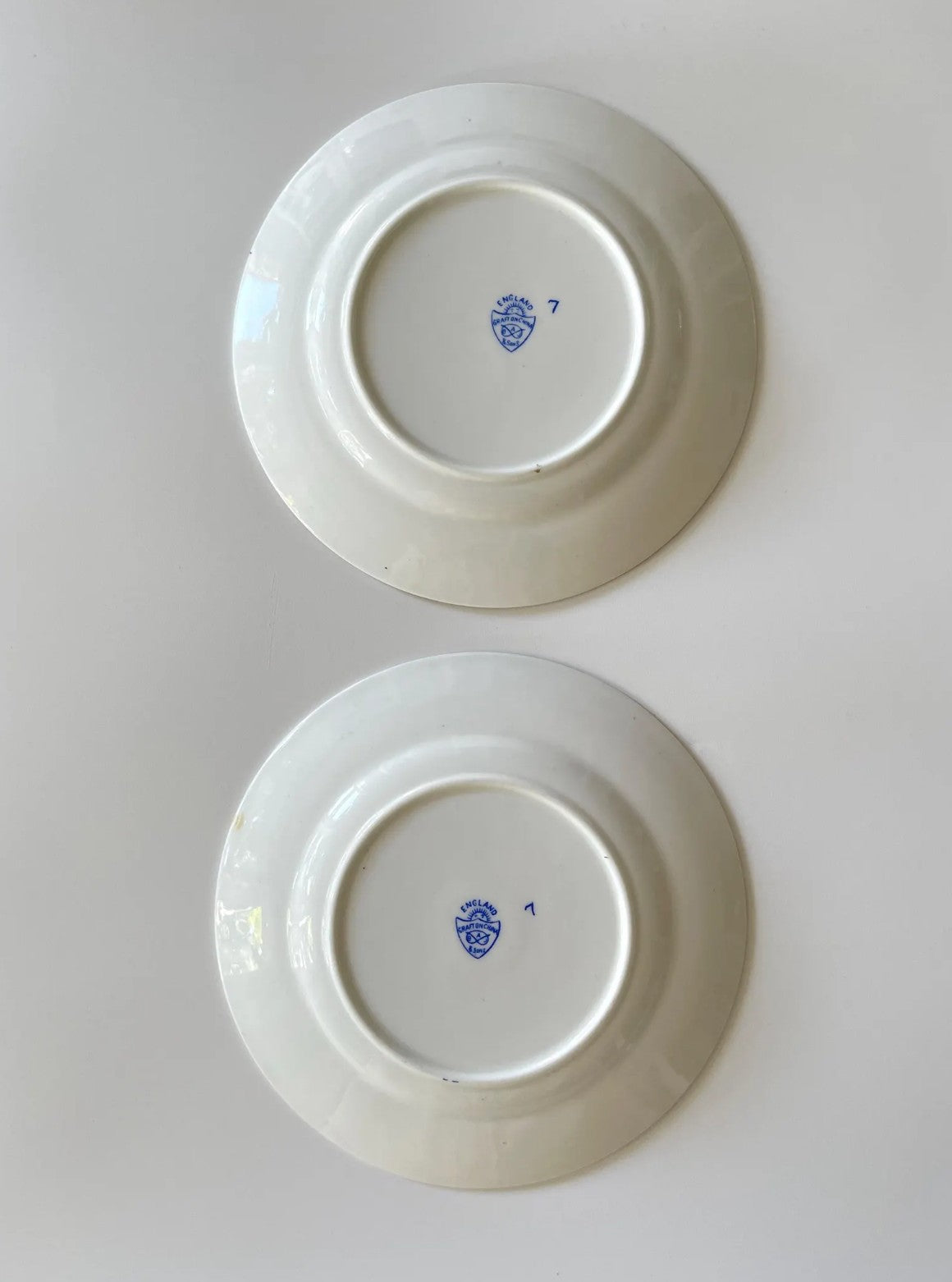Antique Blue Willow Bread & Butter Plates