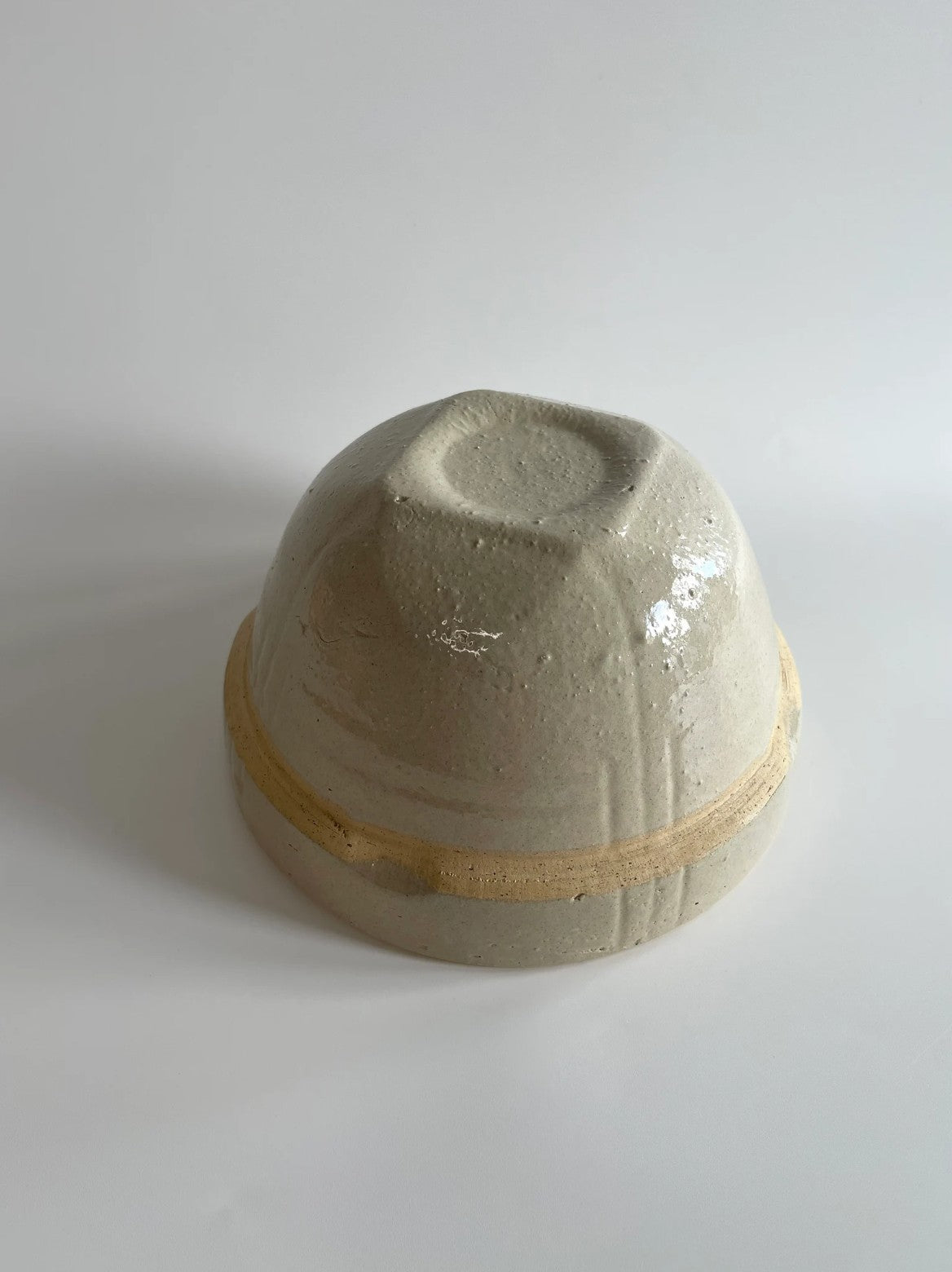 Small Nesting Stoneware Mixing Bowls, c1940s