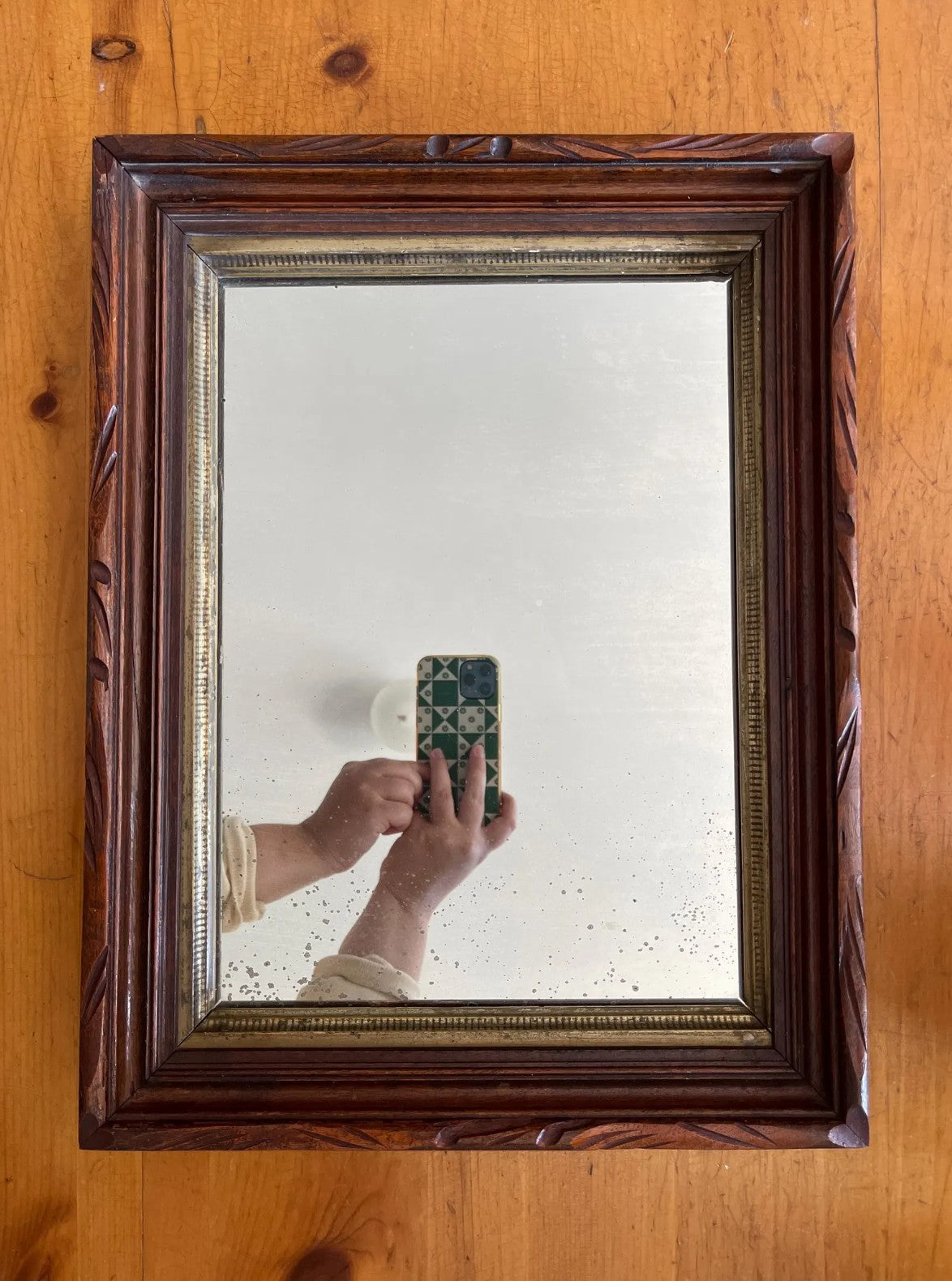 Antique Victorian Eastlake Mirror