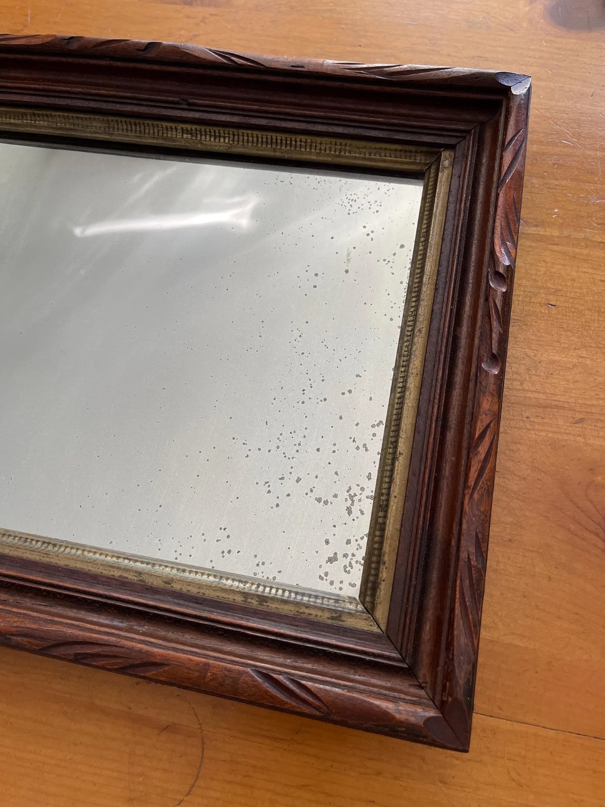 Antique Victorian Eastlake Mirror