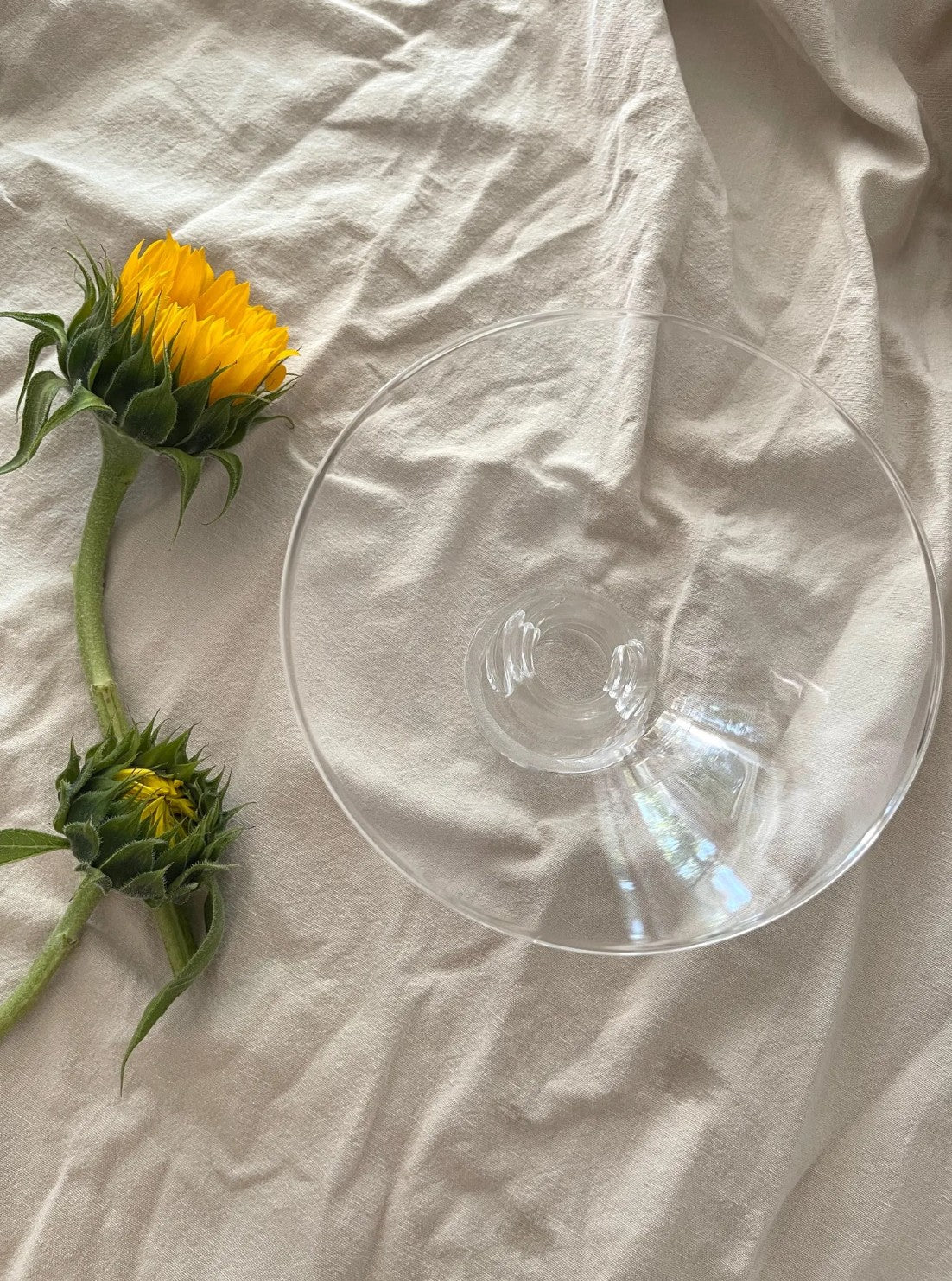 Vintage Crystal 'Bouquet Vase' by George Thompson for Steuben, 5"
