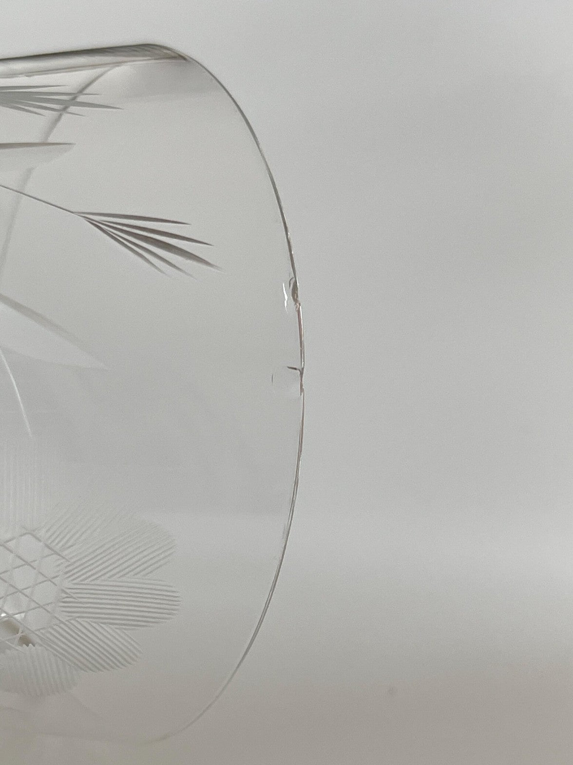 Cornflower Glass Footed Tumblers