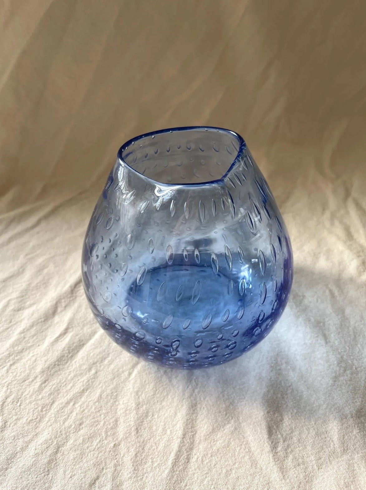 Vintage Bullicante Blown Glass Vase
