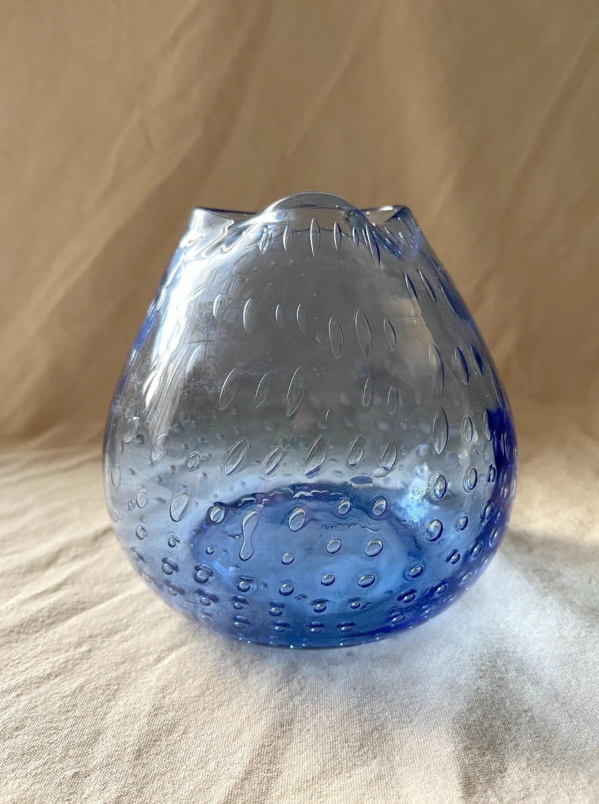 Vintage Bullicante Blown Glass Vase