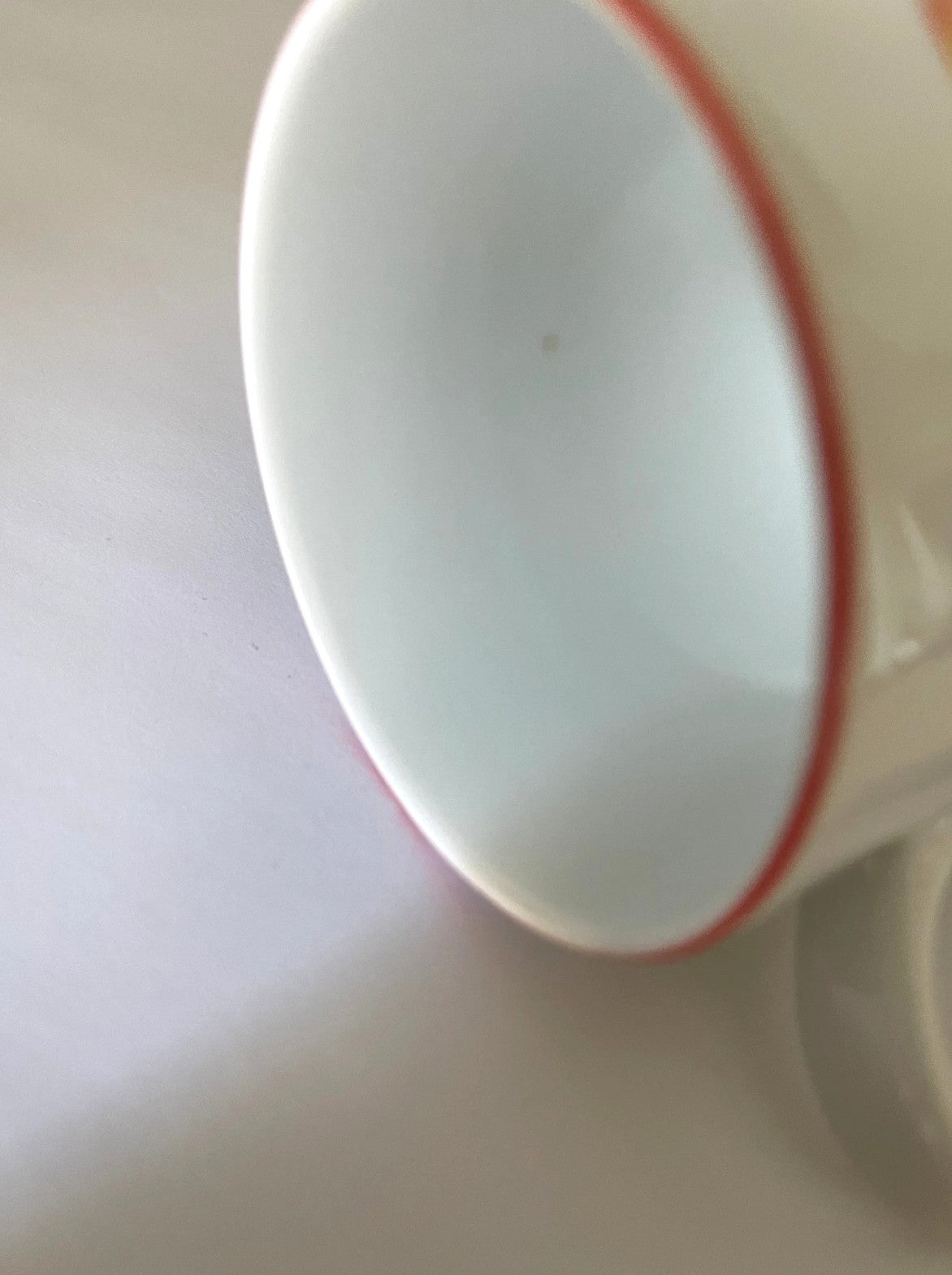 Vintage Fitz and Floyd Porcelain Apple Mugs
