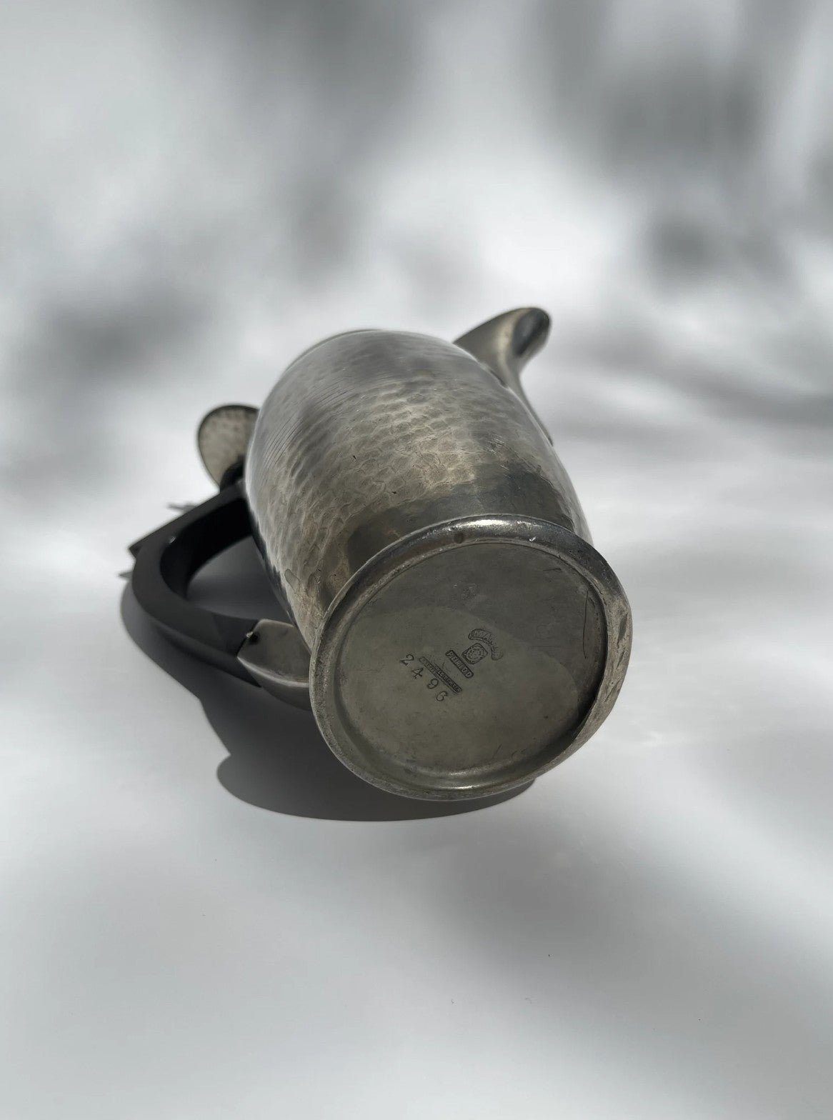 Hammered Pewter Tea / Coffee Set