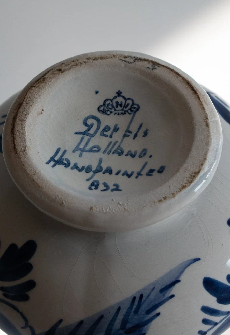 Vintage Delft Blue Jug