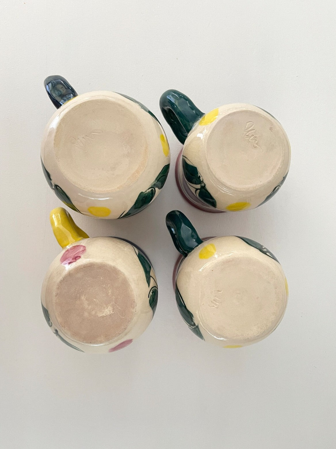 Vintage Handmade Studio Pottery Set
