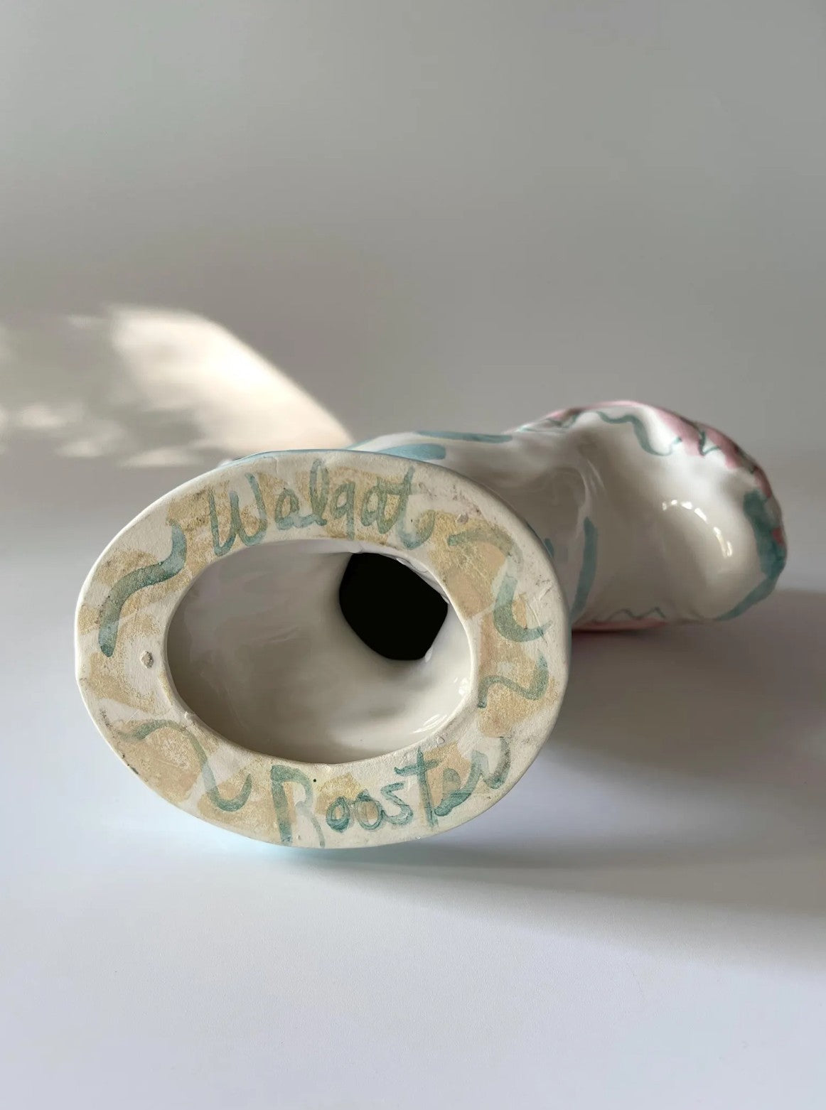 Vintage Hand Painted Ceramic Rooster