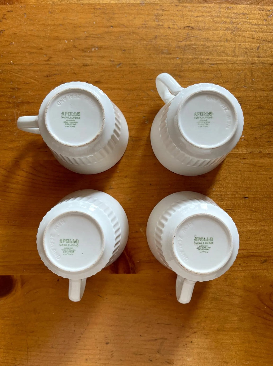 Vintage Apollo Ironstone Cups