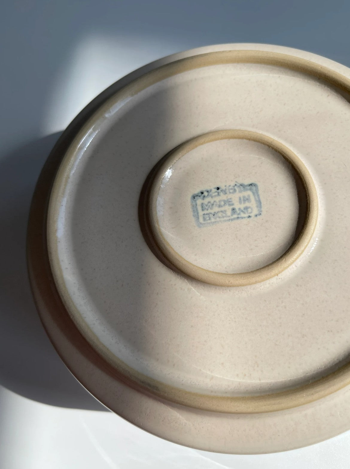 Vintage Denby Platter and Serving Bowl