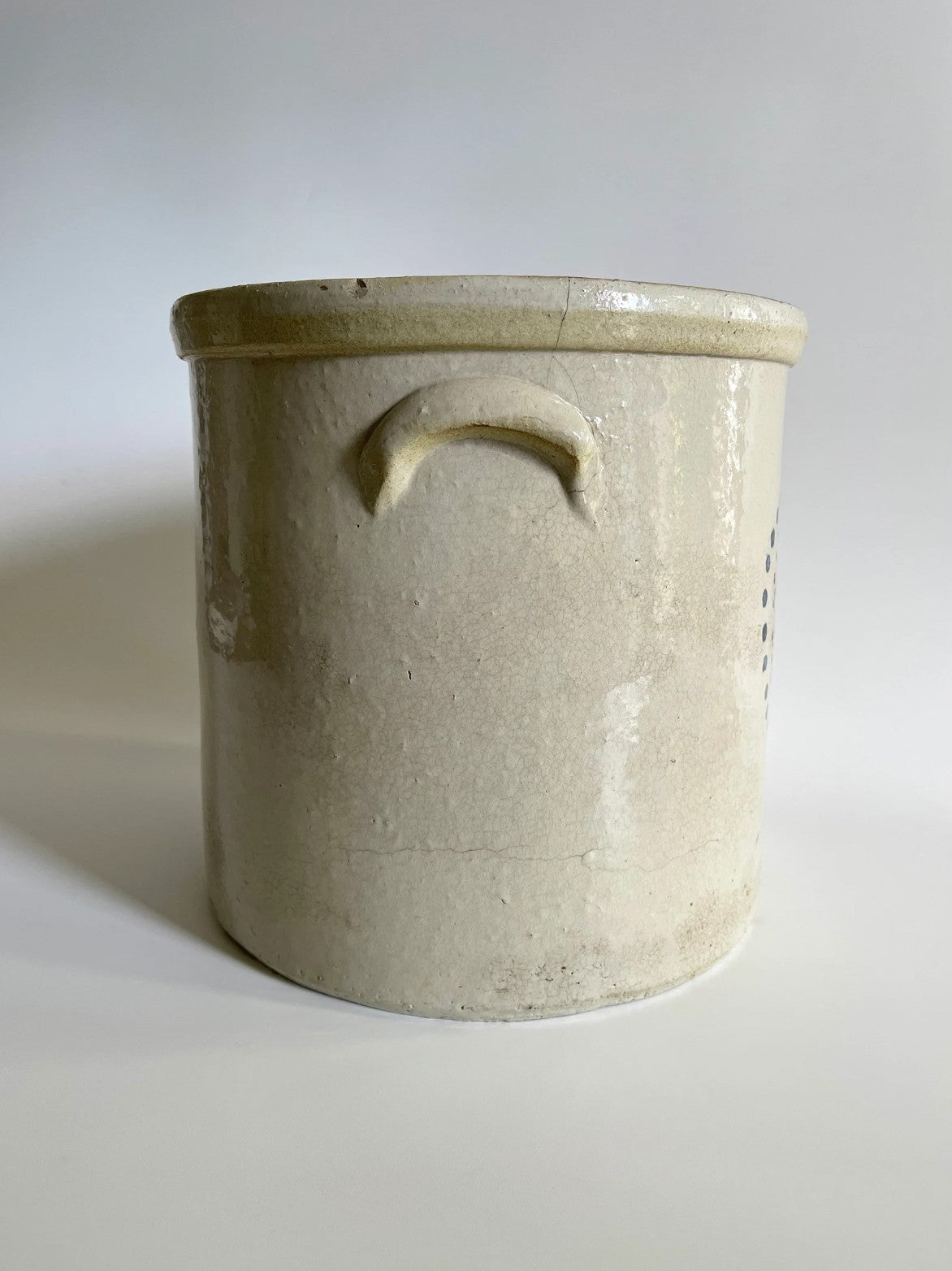 Antique 2 Gal Canadian Stoneware Crock