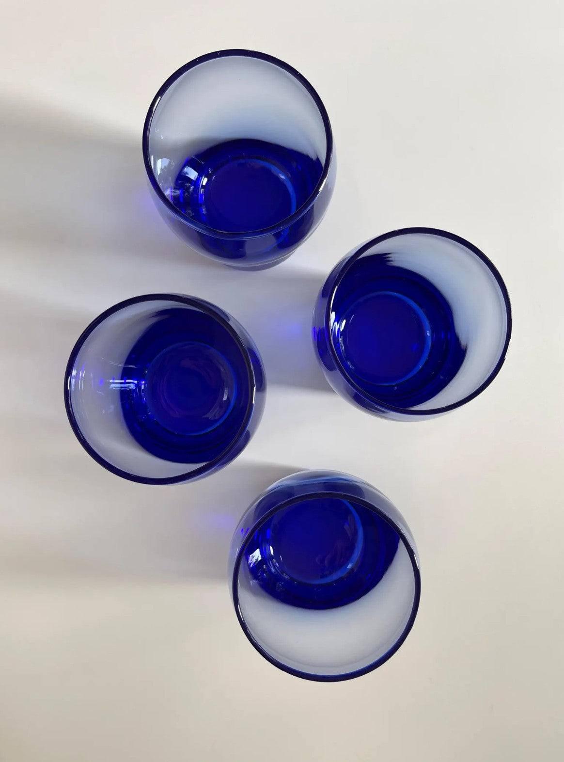 Libbey Cobalt Lowball Glasses