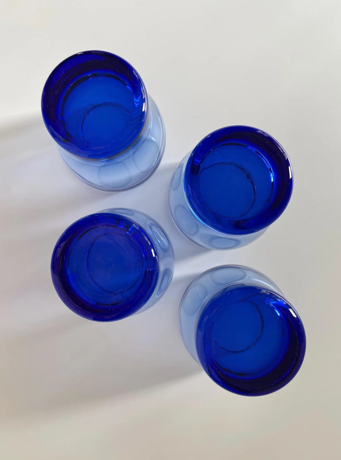 Libbey Cobalt Lowball Glasses