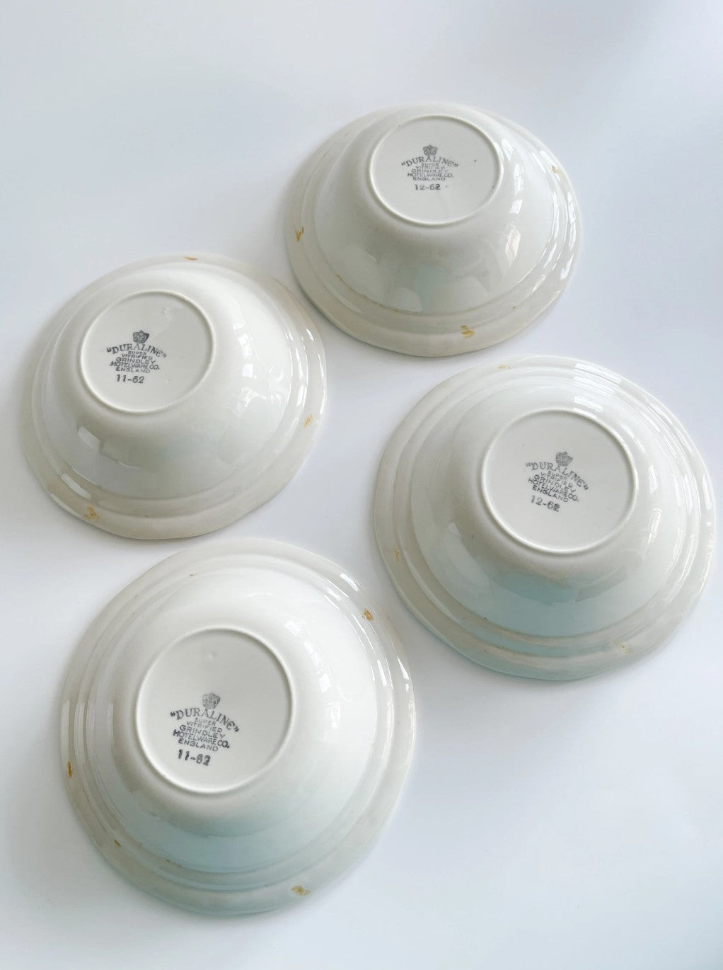 Small Grindley Petal Hotelware Bowls