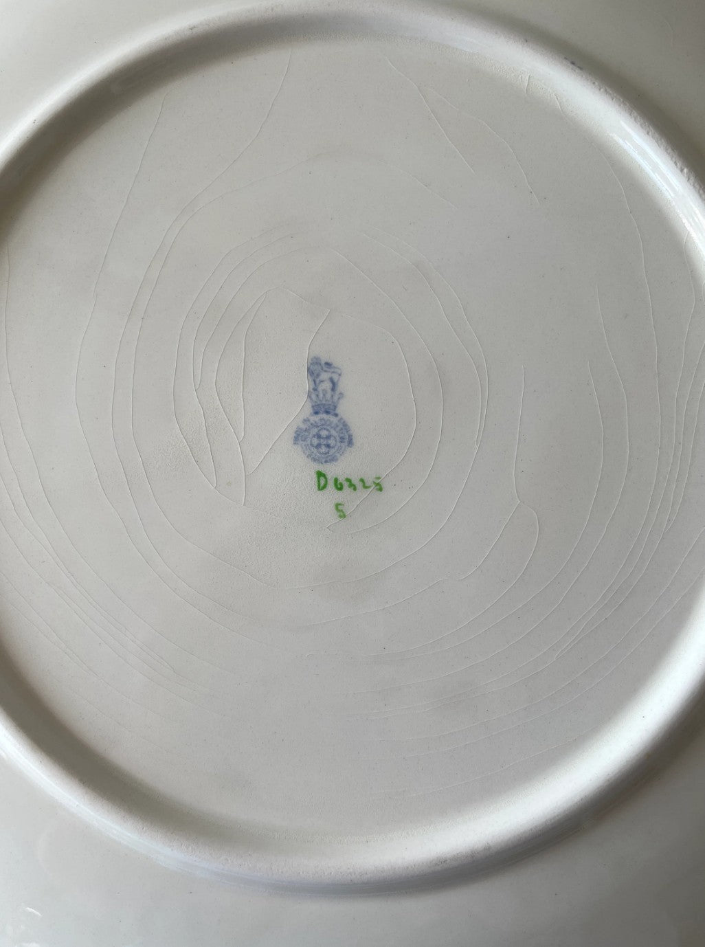 Vintage Hand Painted Nasturtium Platter