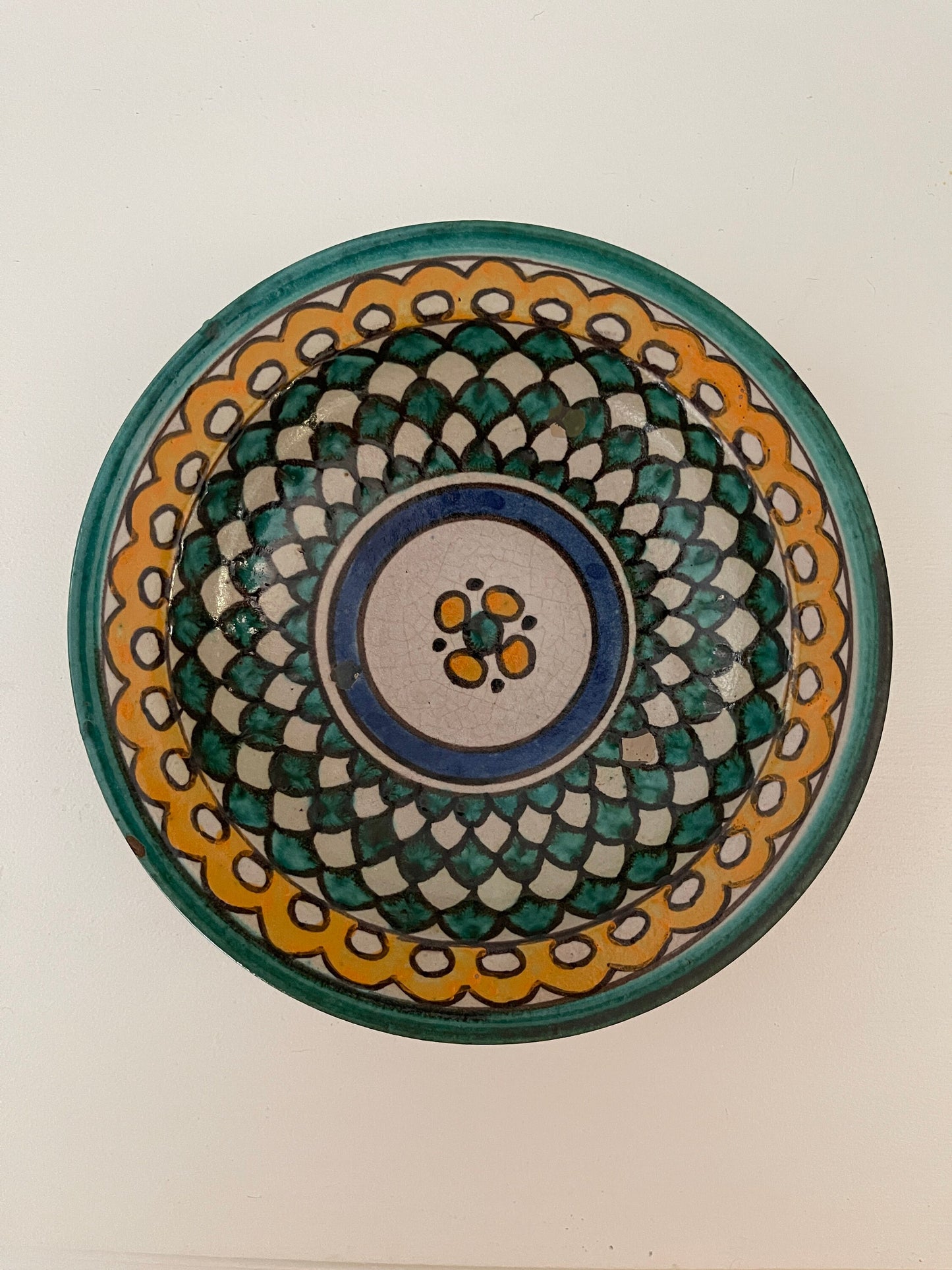 Antique Moroccan Small Pottery Bowls