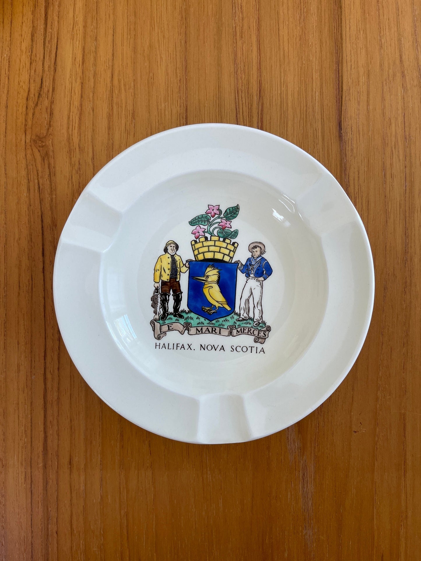 Vintage Wedgwood Halifax Nova Scotia Ashtray