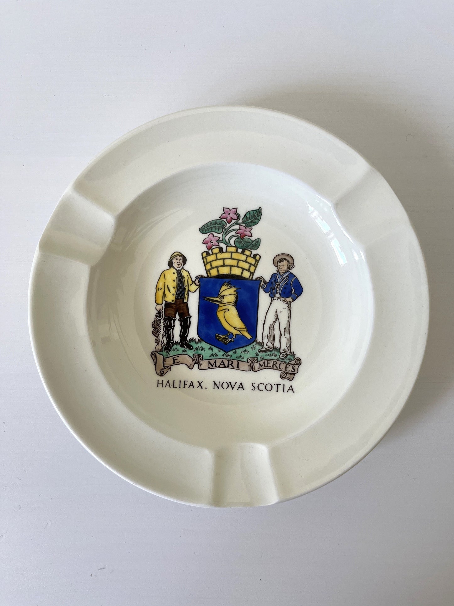 Vintage Wedgwood Halifax Nova Scotia Ashtray