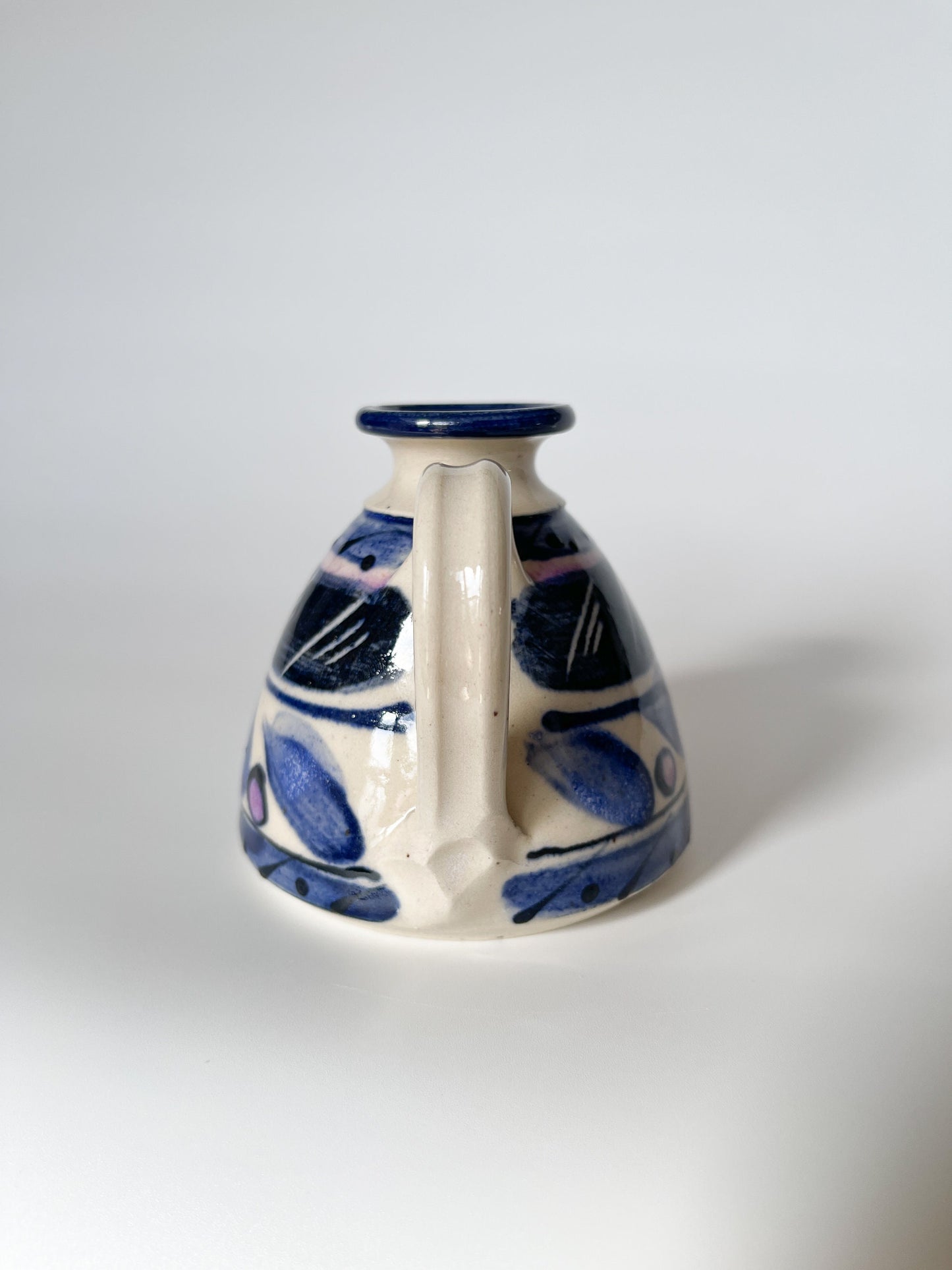 Handmade Hand Painted Studio Pottery Jug