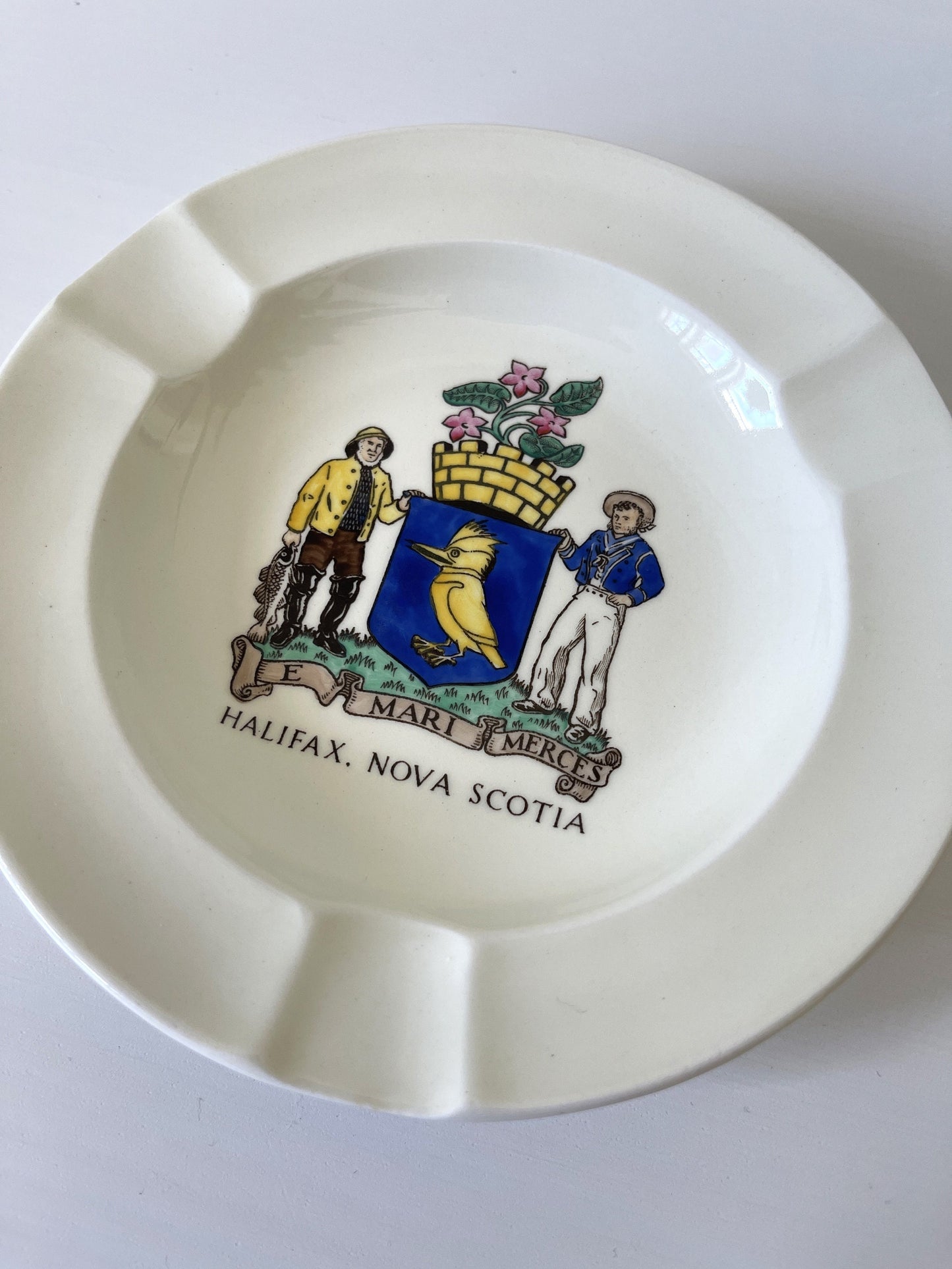 Vintage Wedgwood Halifax Nova Scotia Ashtray