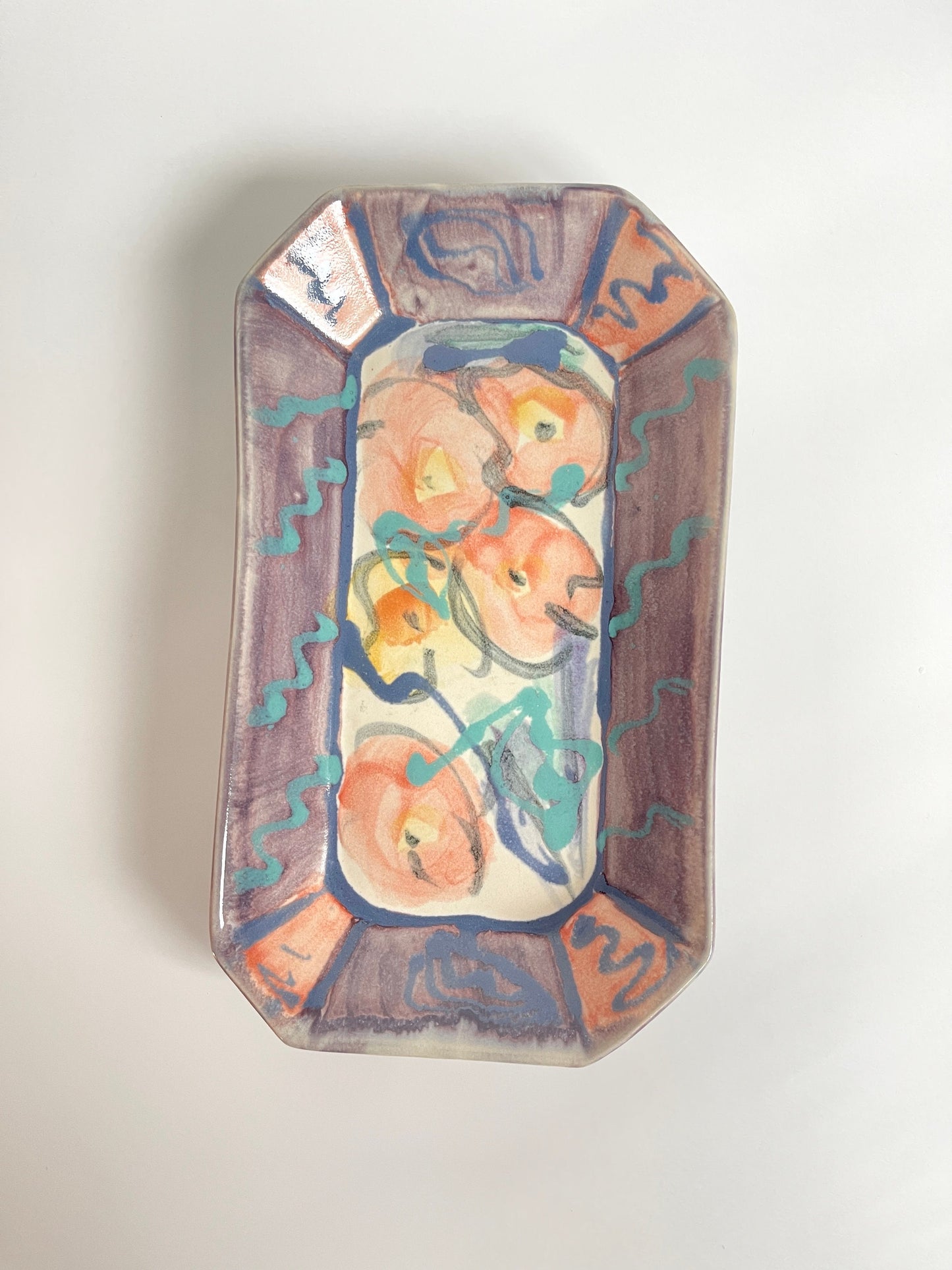 Studio Pottery Ceramic Catch All Tray