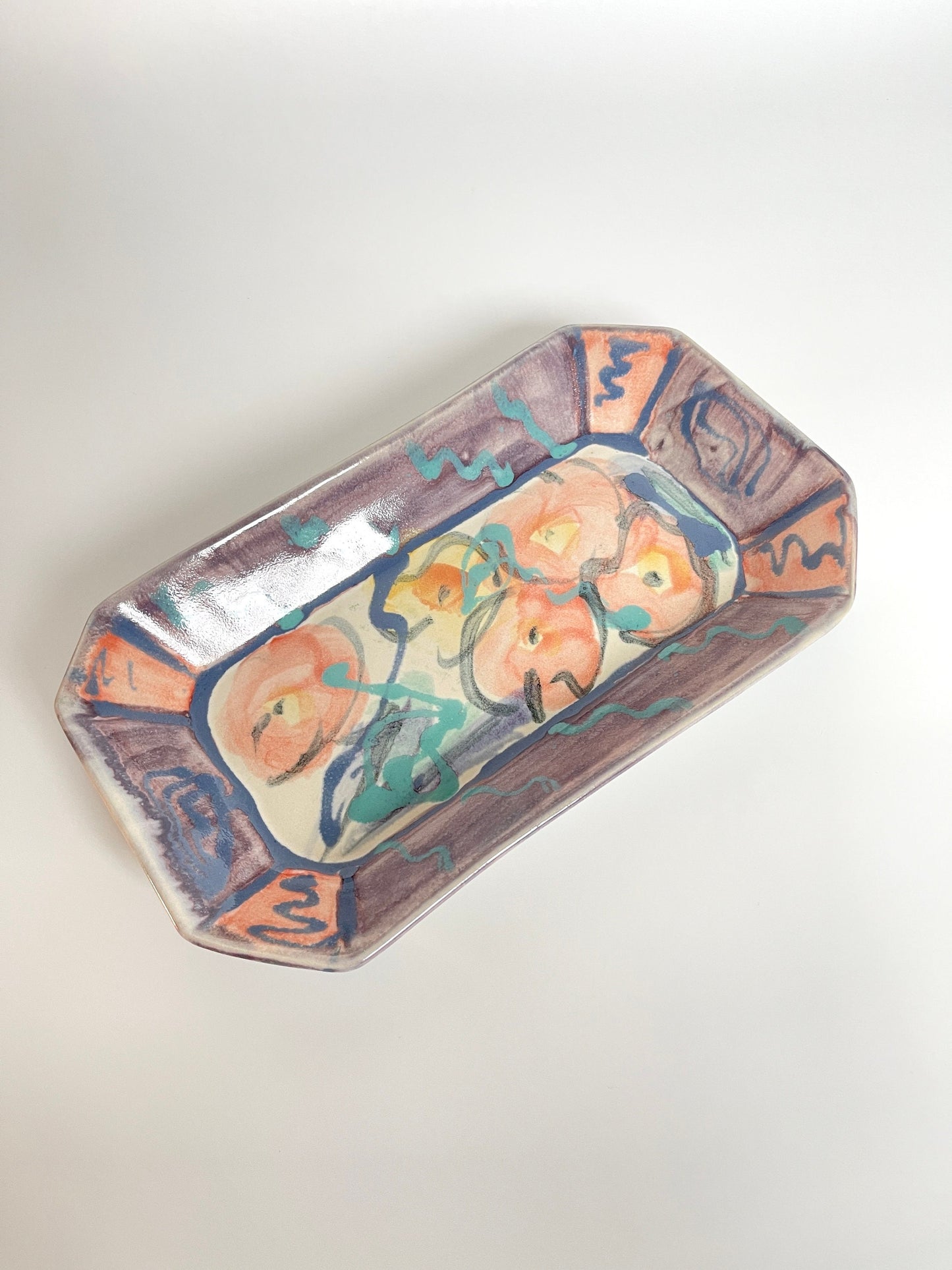 Studio Pottery Ceramic Catch All Tray